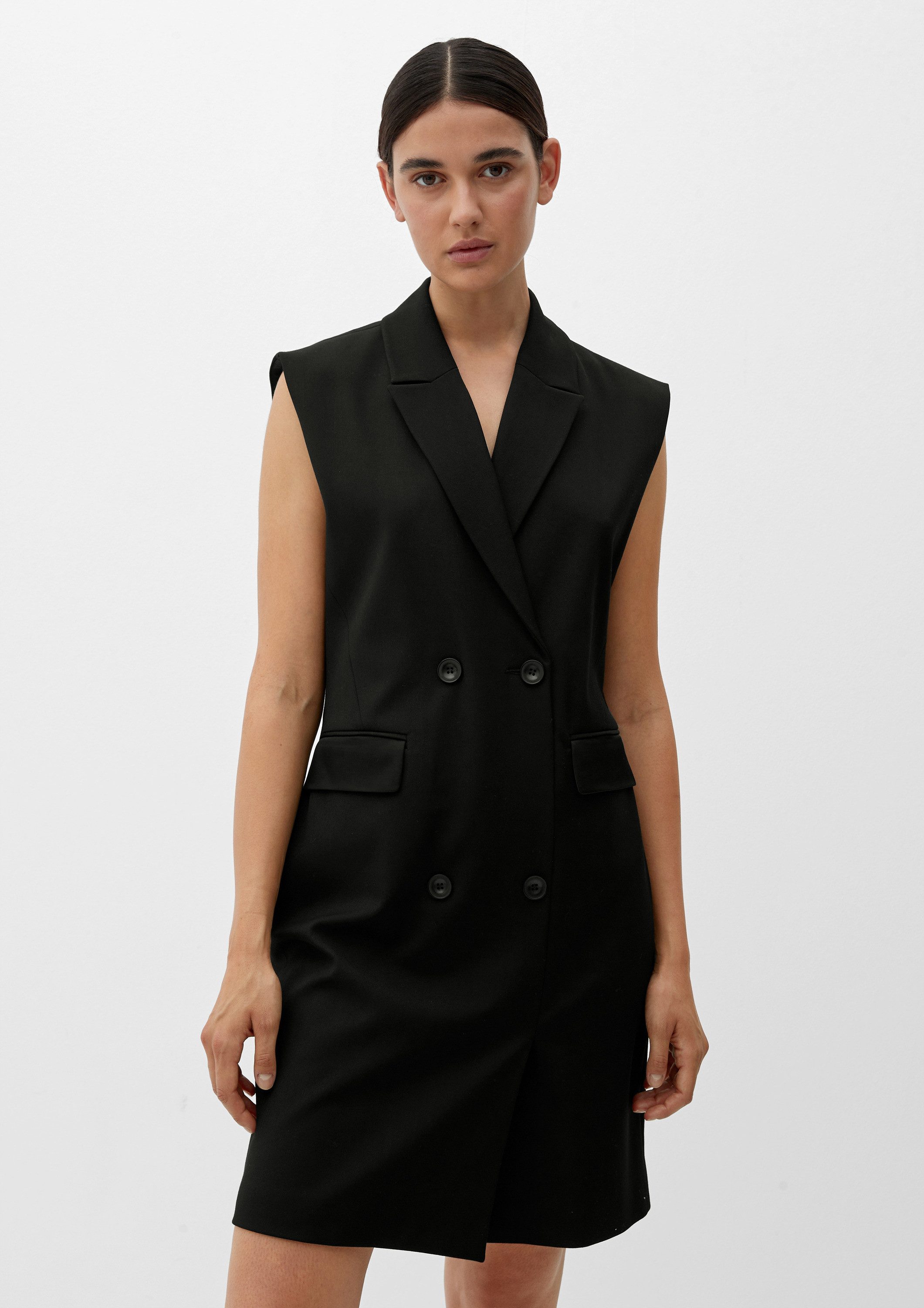 s.Oliver Minikleid Kleid Kleid im Blazer-Look