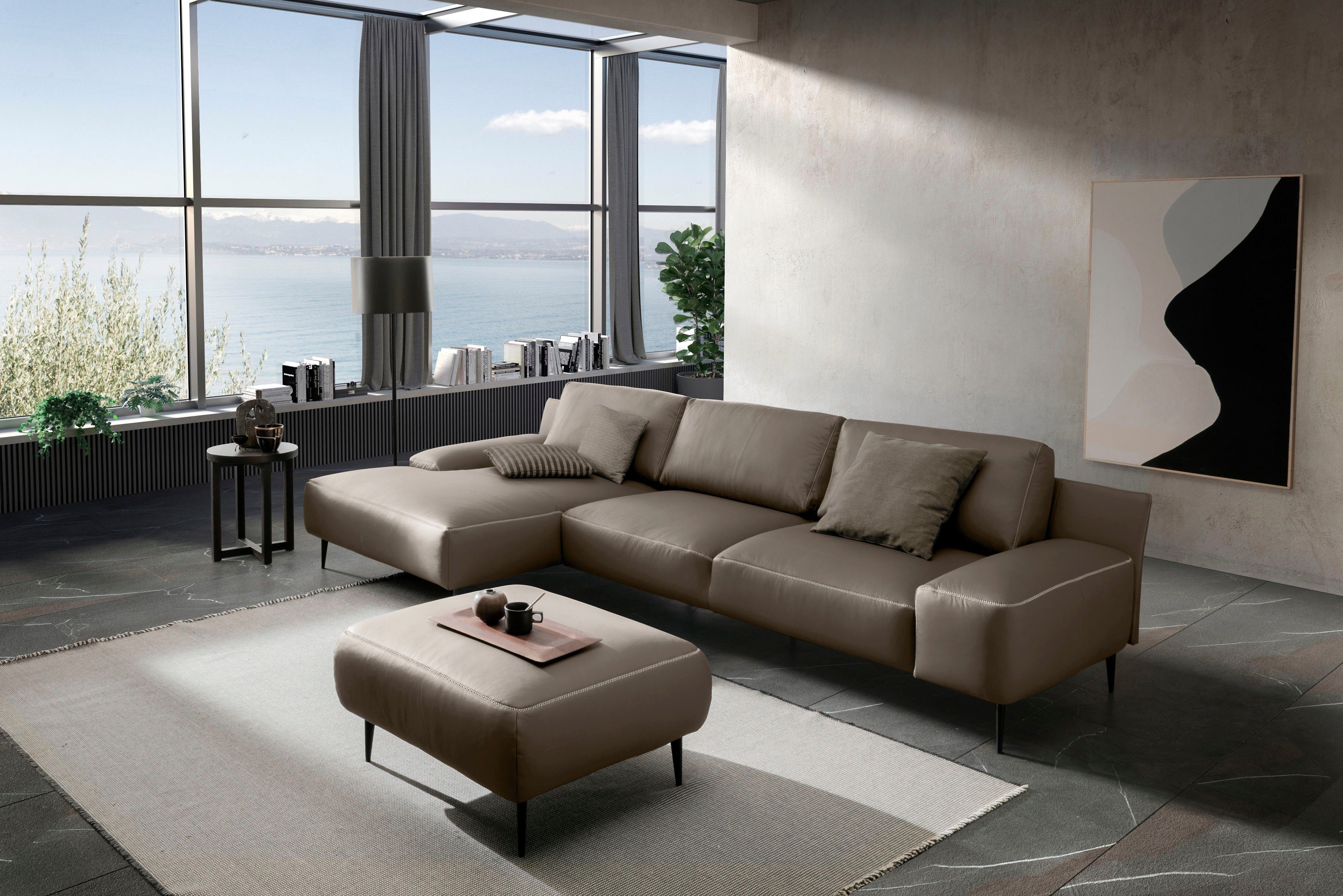 designwerk Ecksofa Forma L-Form, zeitloses Designsofa günstig online kaufen