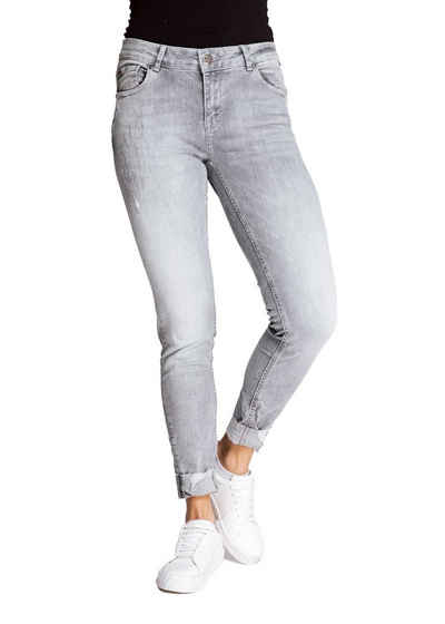 Zhrill Skinny-fit-Jeans NOVA GREY angenehmer Sitzkomfort