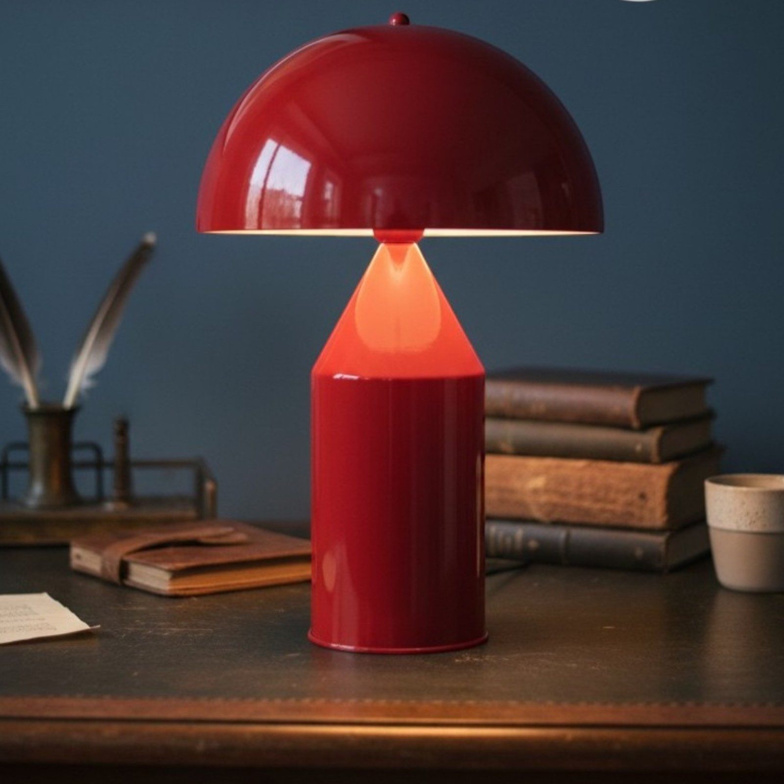 Bamyum Tischleuchte Nachttischlampe mit Kabel Lipeo Metall Pilz Lampe, ohne Leuchtmittel. € 67,20