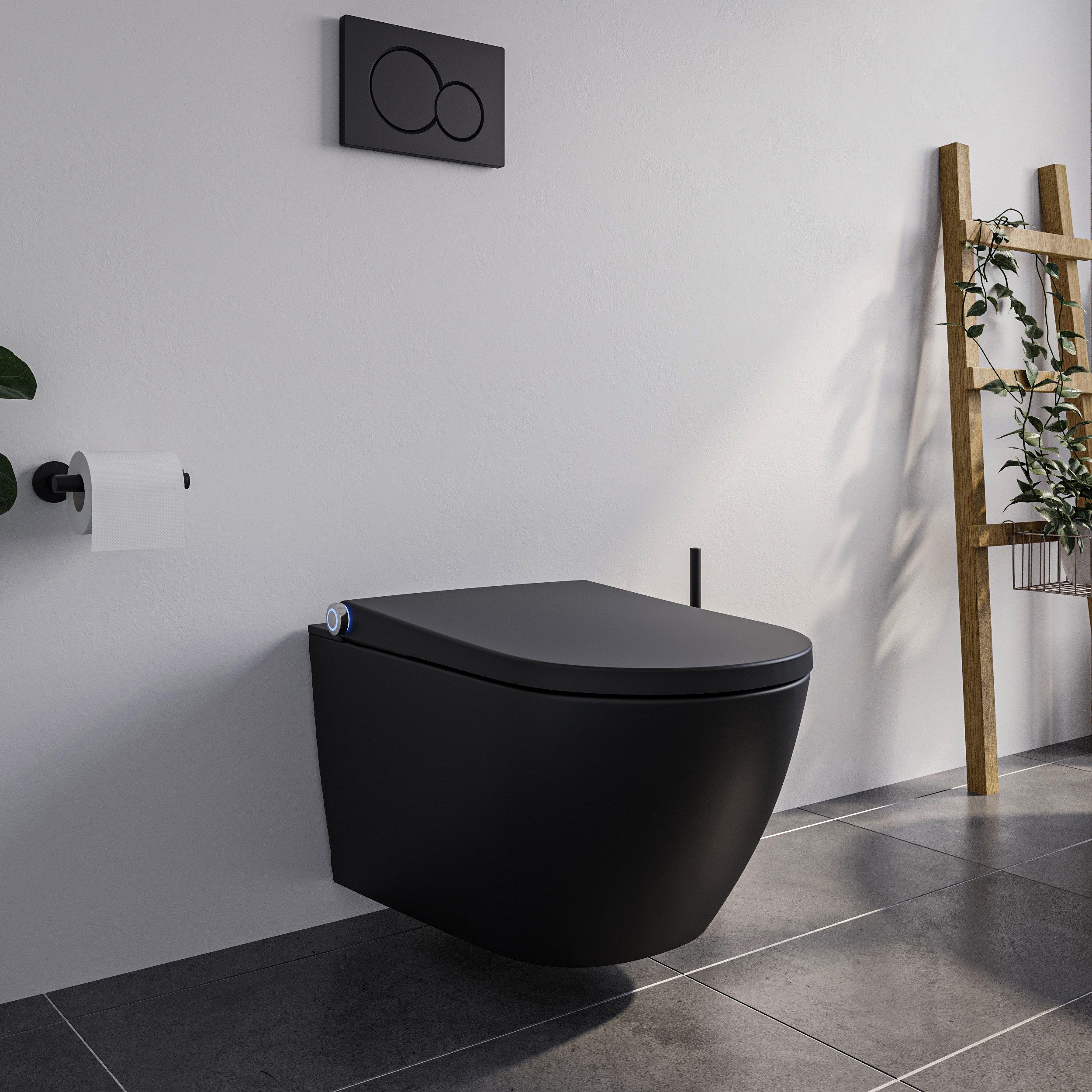 Bernstein Dusch-WC DUSCH-WC PREMIUM 1102, Schwarz günstig online kaufen