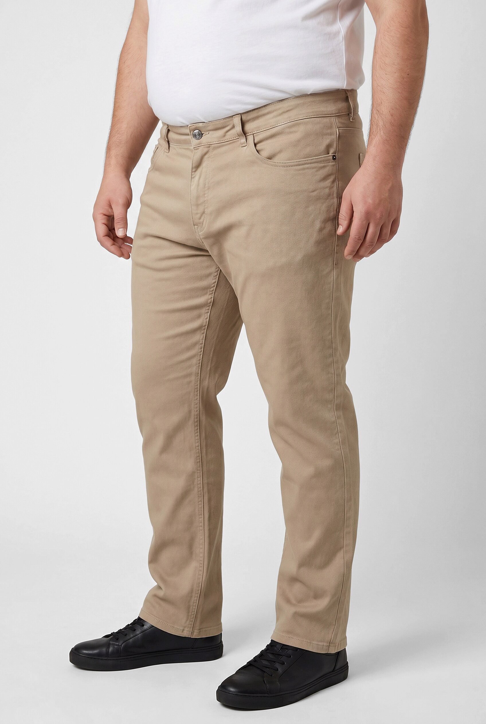 Men Plus 5-Pocket-Jeans Colorjeans5-PocketRegularFitDehnbundbis72