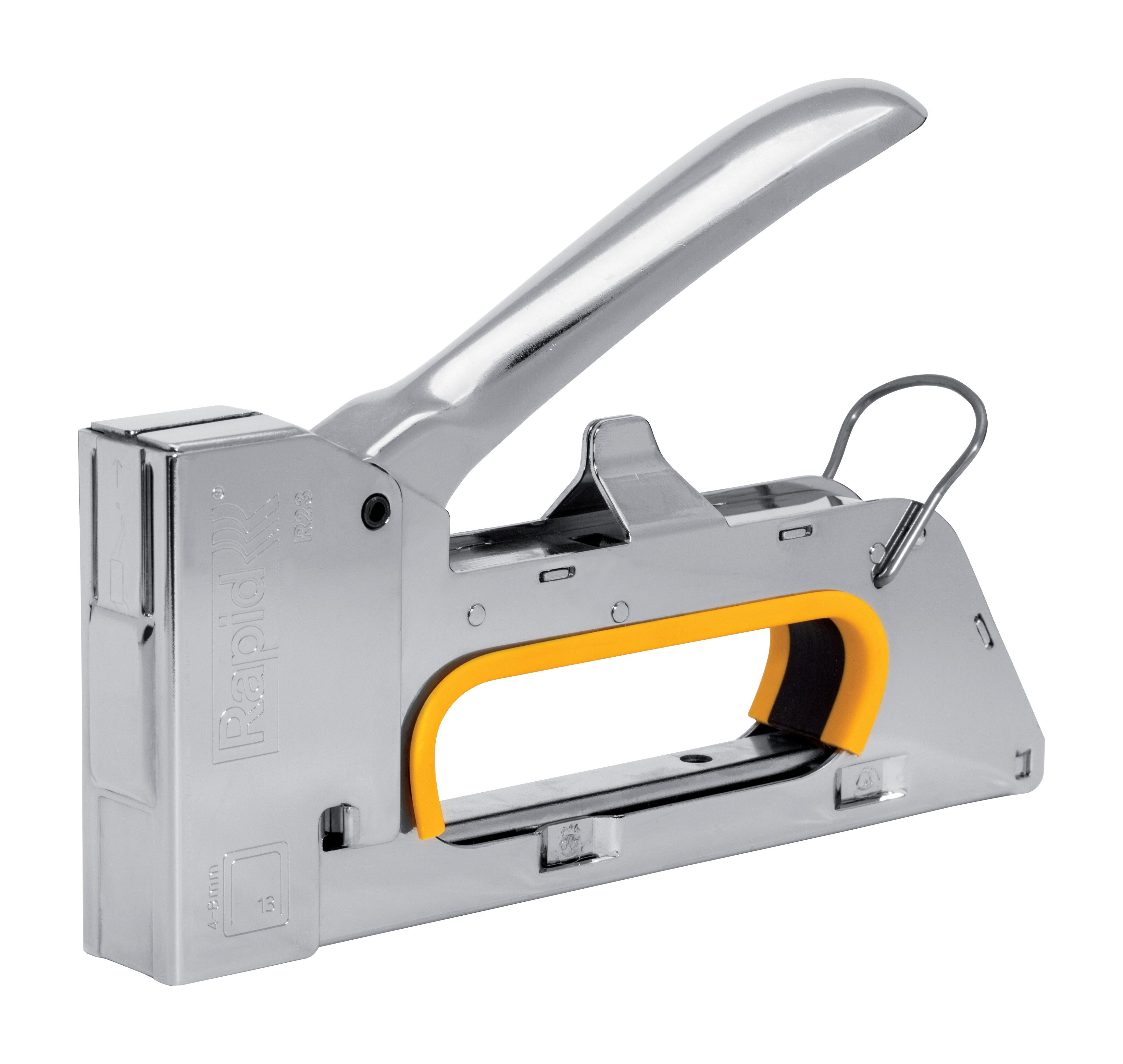 Rapid Handtacker R23 Handtacker aus Stahl für Typ 13 Klammern 5001667, Komplett aus Stahl gefertigt