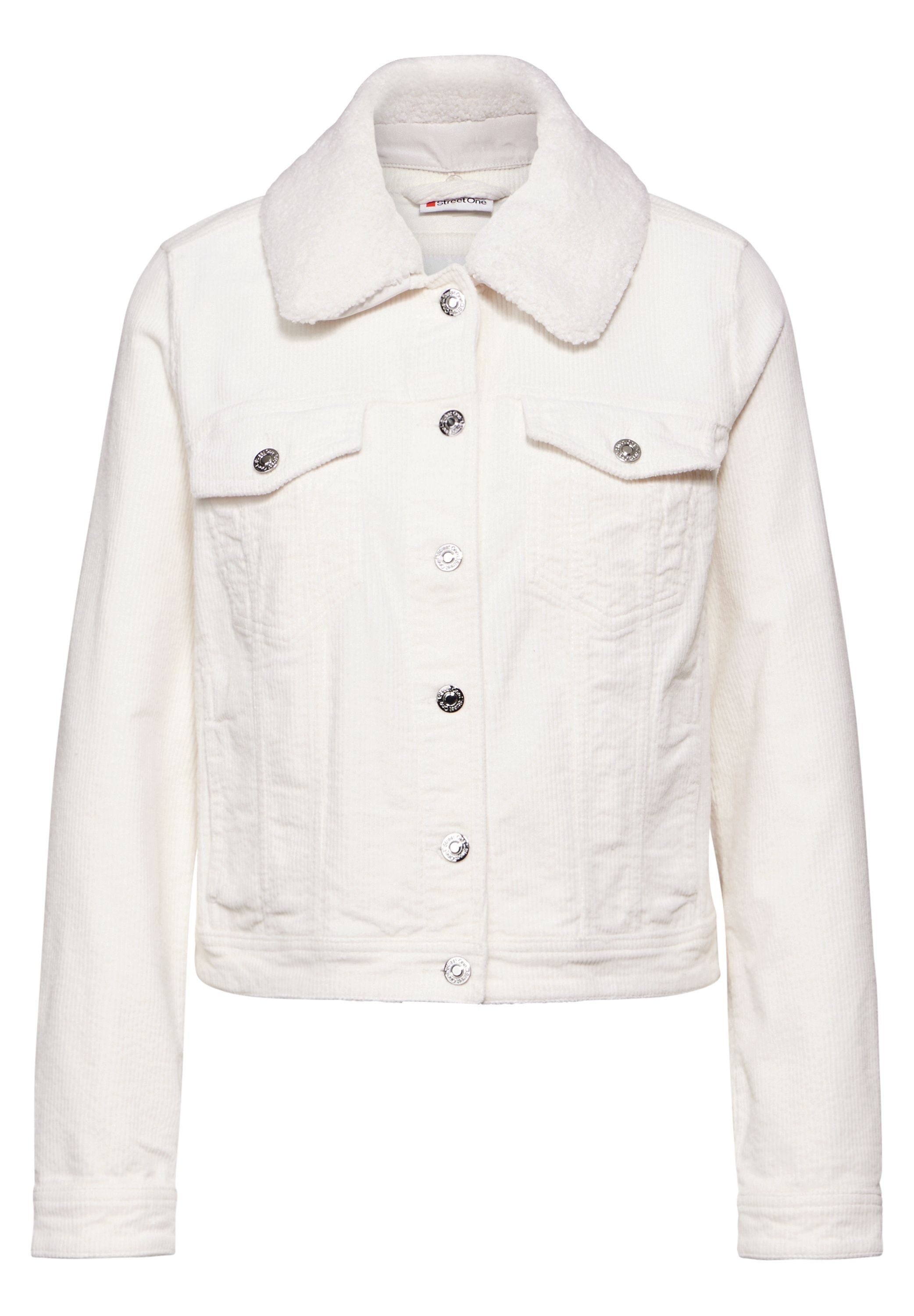 STREET ONE Cordjacke, ohne Kapuze, mit Brusttaschen günstig online kaufen