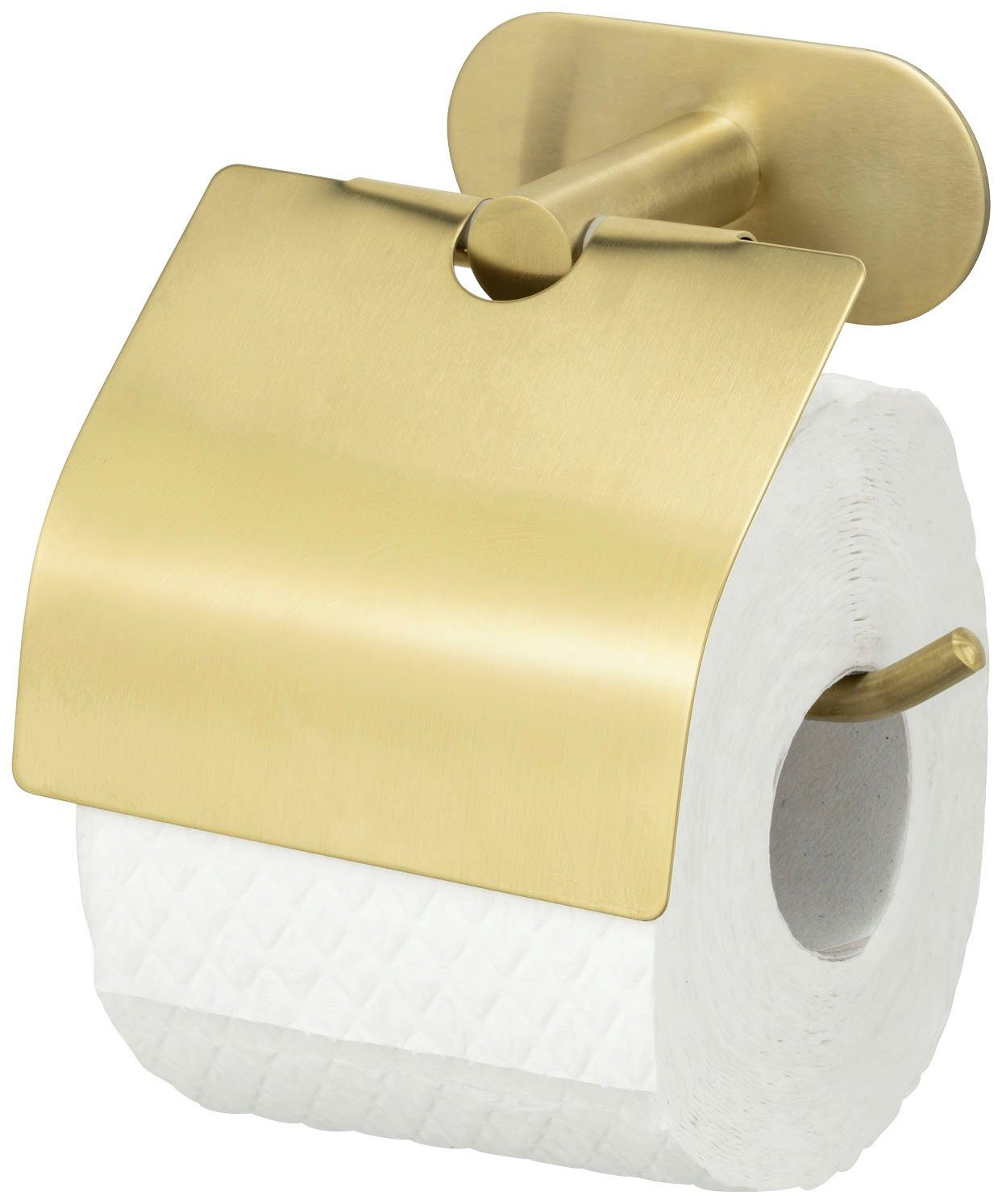 WENKO ohne Turbo-Loc®, mit Toilettenpapierhalter Befestigen Bohren Deckel,