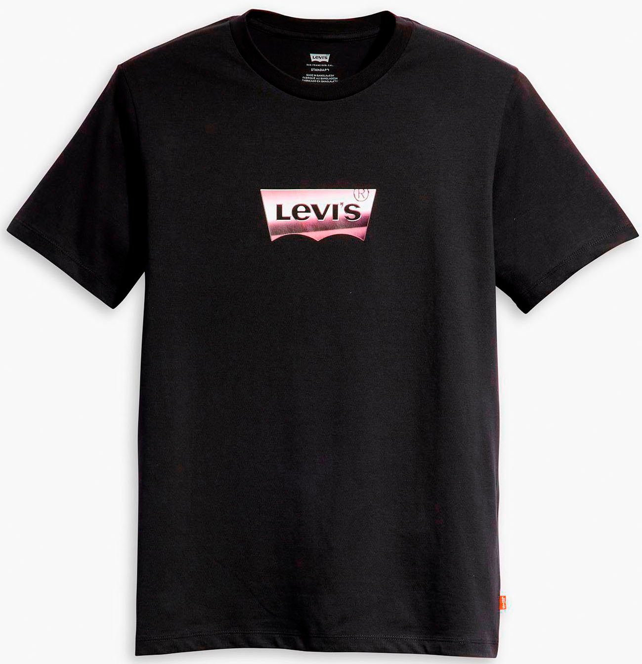 Levi's® CAVIA GRAPHIC CHROME TEE Rundhalsshirt CREWNECK BW SSNL