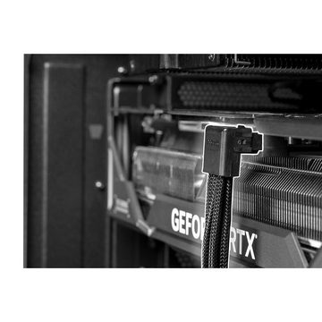 be quiet! 12V-2X6 / 12VHPWR 90° CABLE PCI-E Grafikkarten-Kabel, 12V-2X6, 12VHPWR (7 cm), 90° abgewinkelter Stecker, schwarz, 600W, für Grafikkarten, BC073