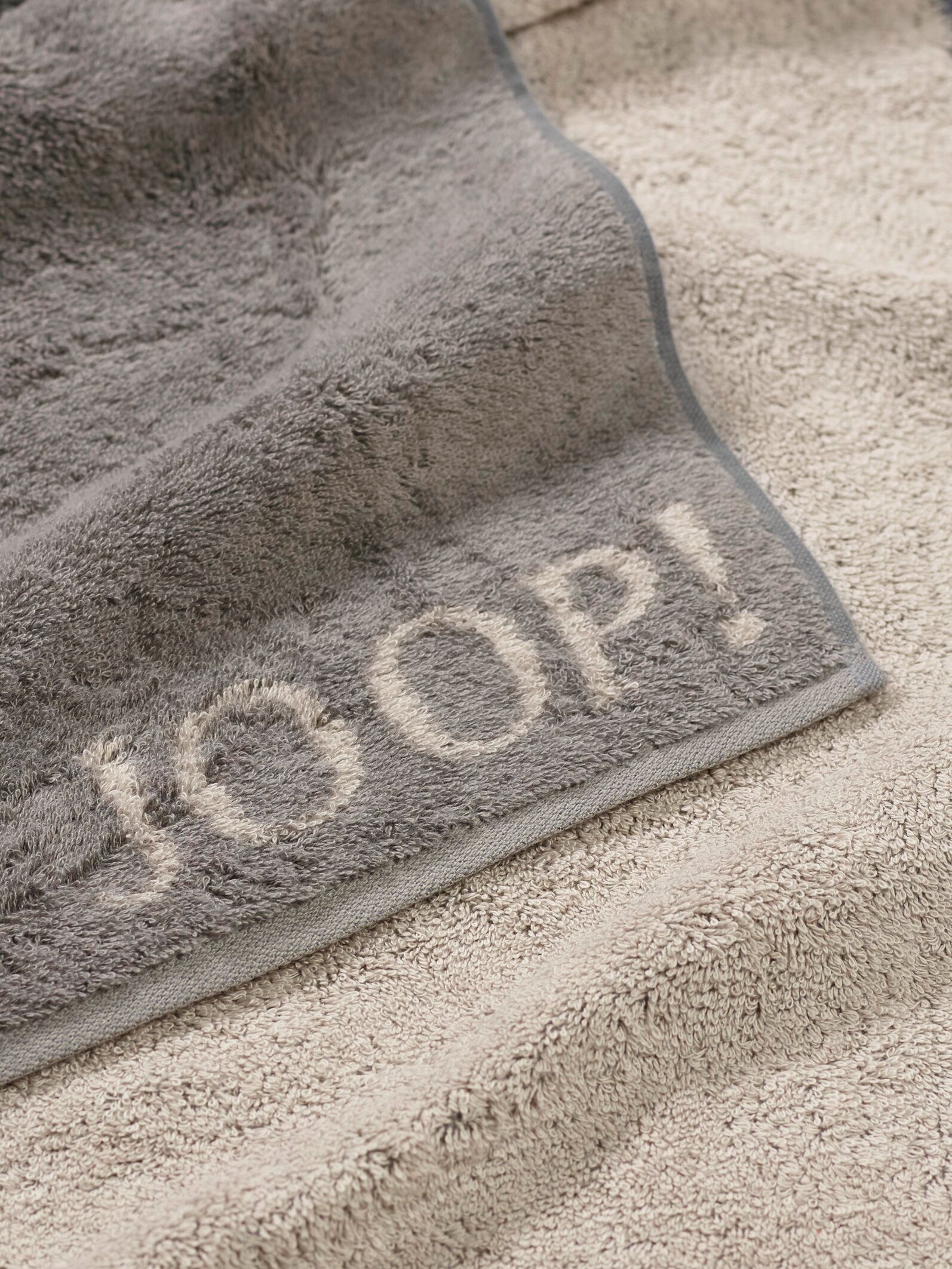 Joop! CLASSIC Graphit Gästetuch-Set, Gästehandtücher LIVING - Textil DOUBLEFACE (3-St) JOOP!