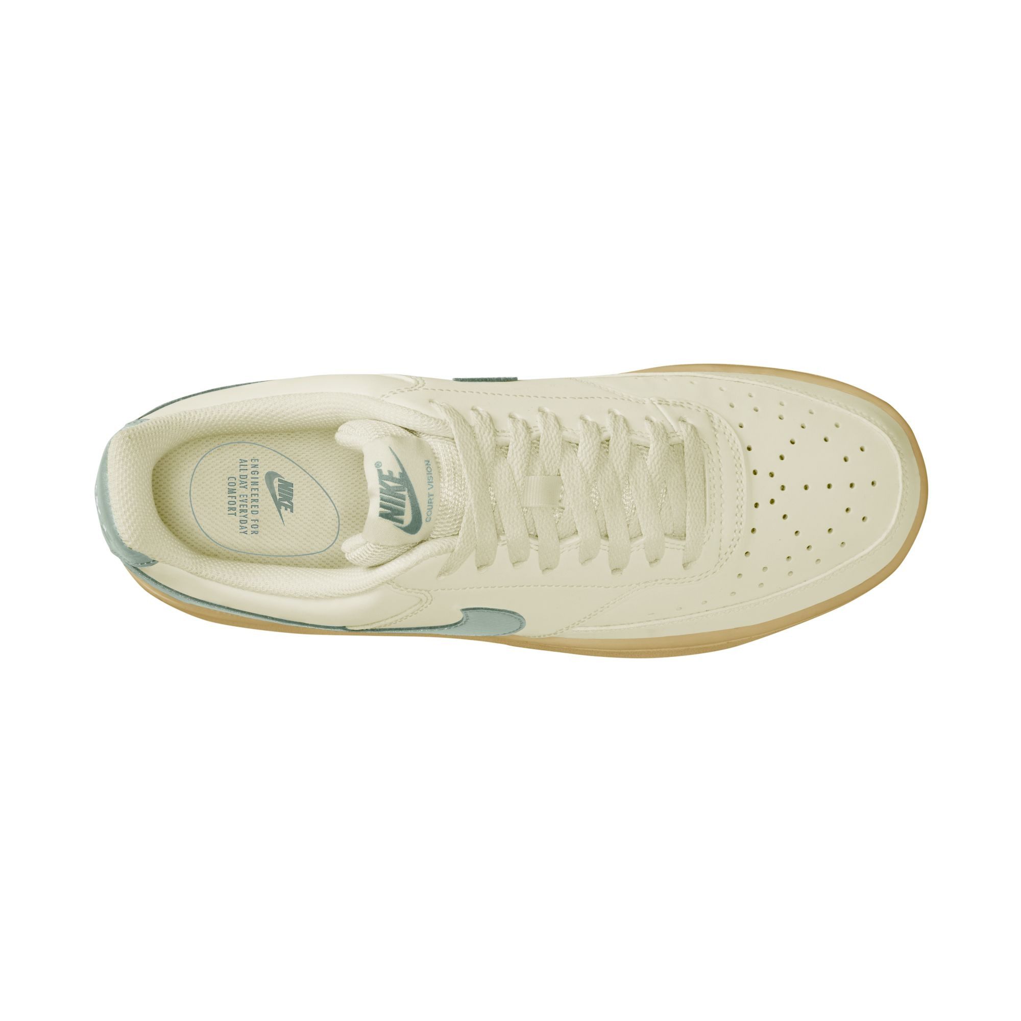 Nike Sportswear Court Vision Low Sneaker inspiriert vom Design des Nike Air Force