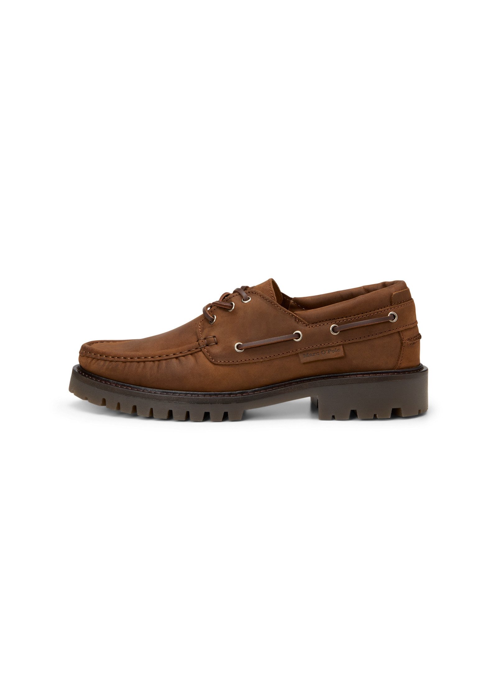 Marc O'Polo aus geöltem Veloursleder Bootsschuh