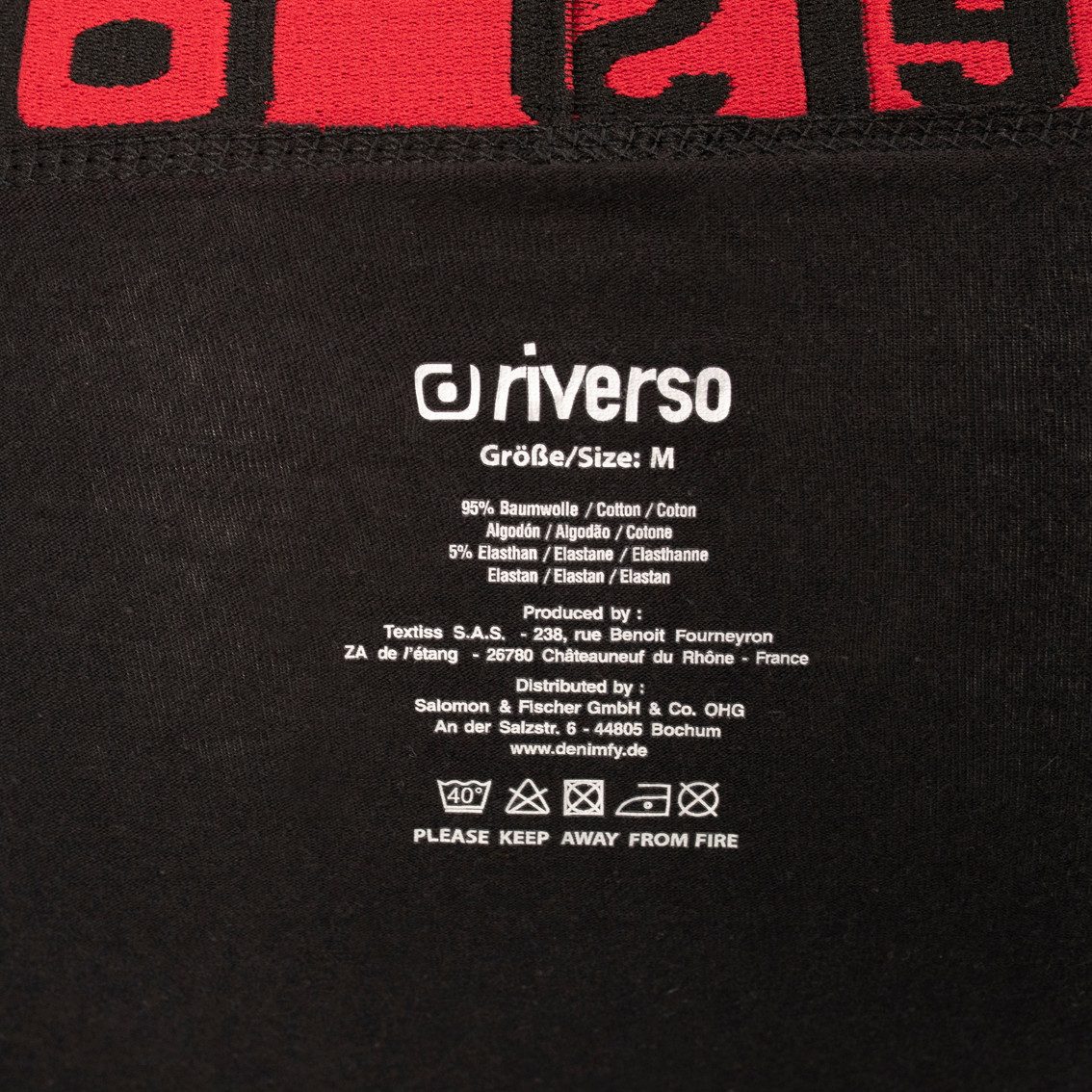 riverso Boxershorts Herren Retroshorts RIVJONNY Unterhosen (Vorteilspack, 6-St) Basic Boxer mit Stretch – Bild 5 von 5
