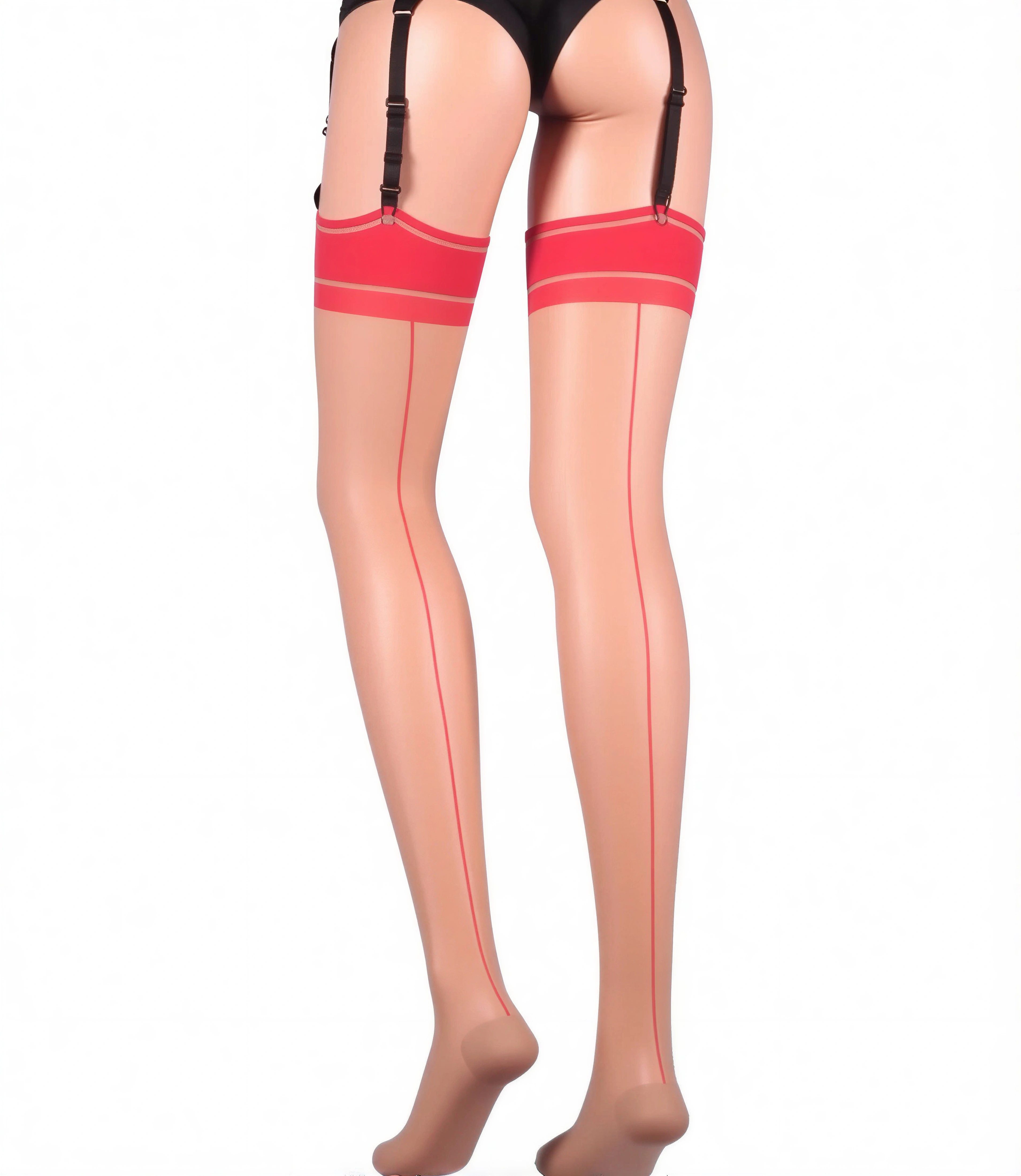 Trasparenze Strapsstrümpfe JESSY 20 DEN (Packung, 1-Paar, 1 Paar) verführerisch