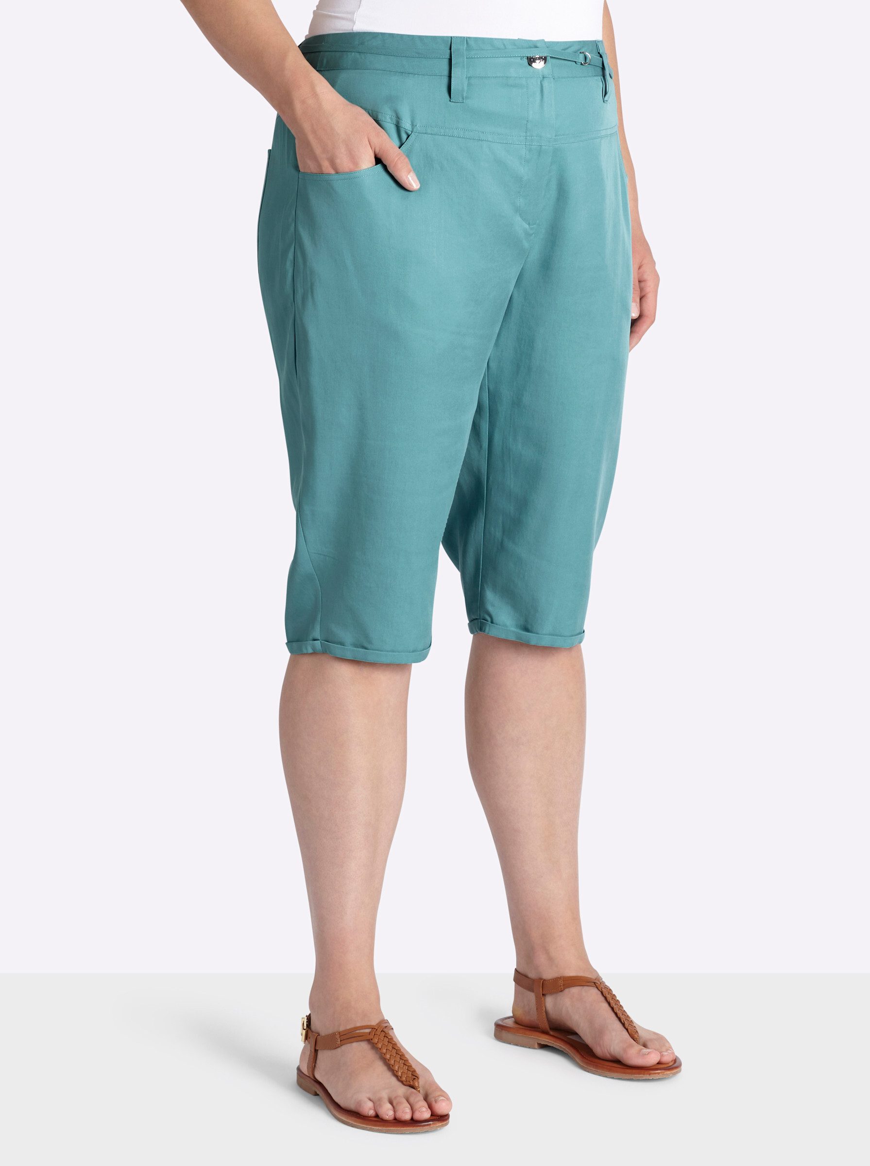 Sheego Shorts Bermuda normal