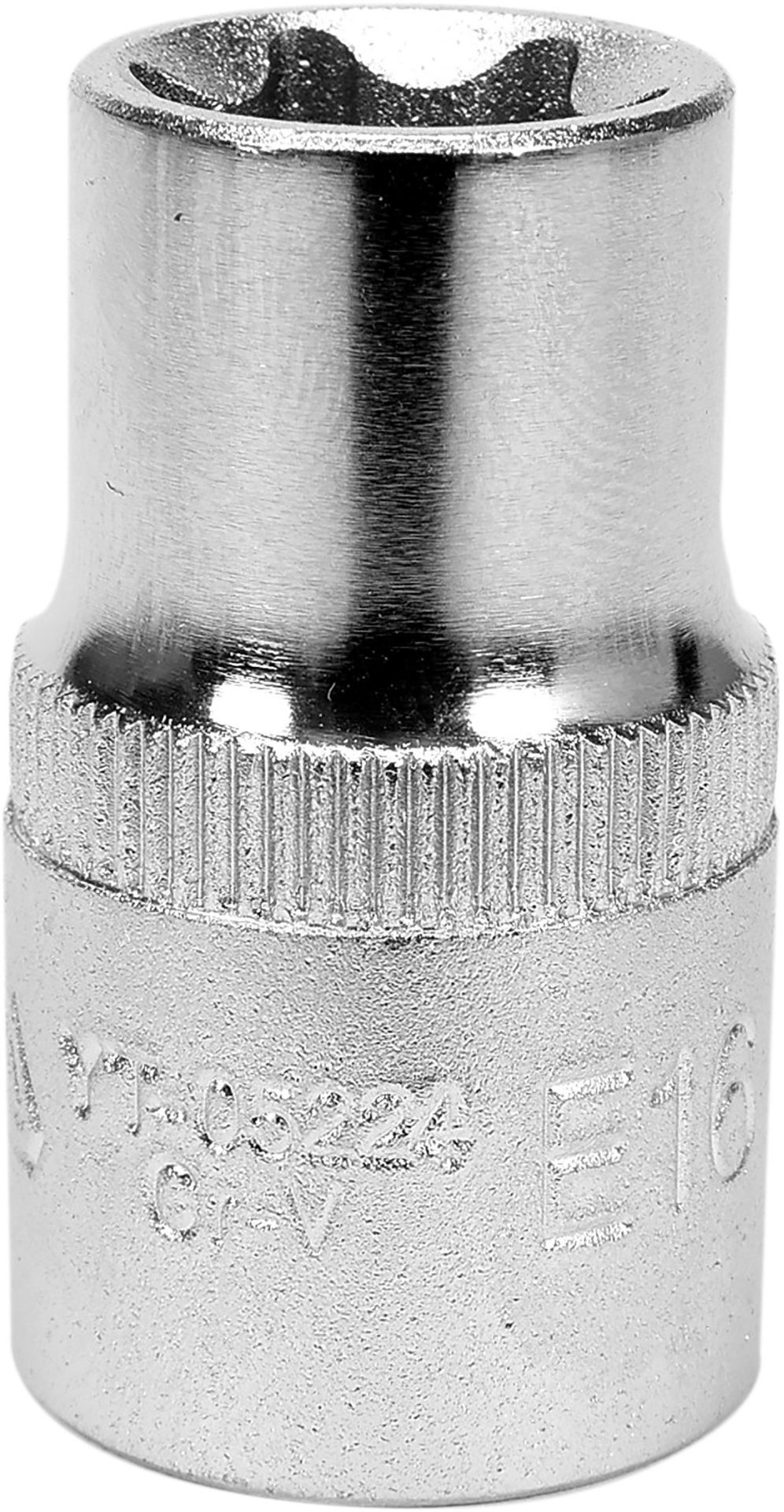 Yato Stecknuss Douille Torx 1/2" e16, Torx-Stecknuss 1/2" E16 Chrom-Vanadium, Torx-Stecknuss 1/2" E16 Chrom-Vanadium