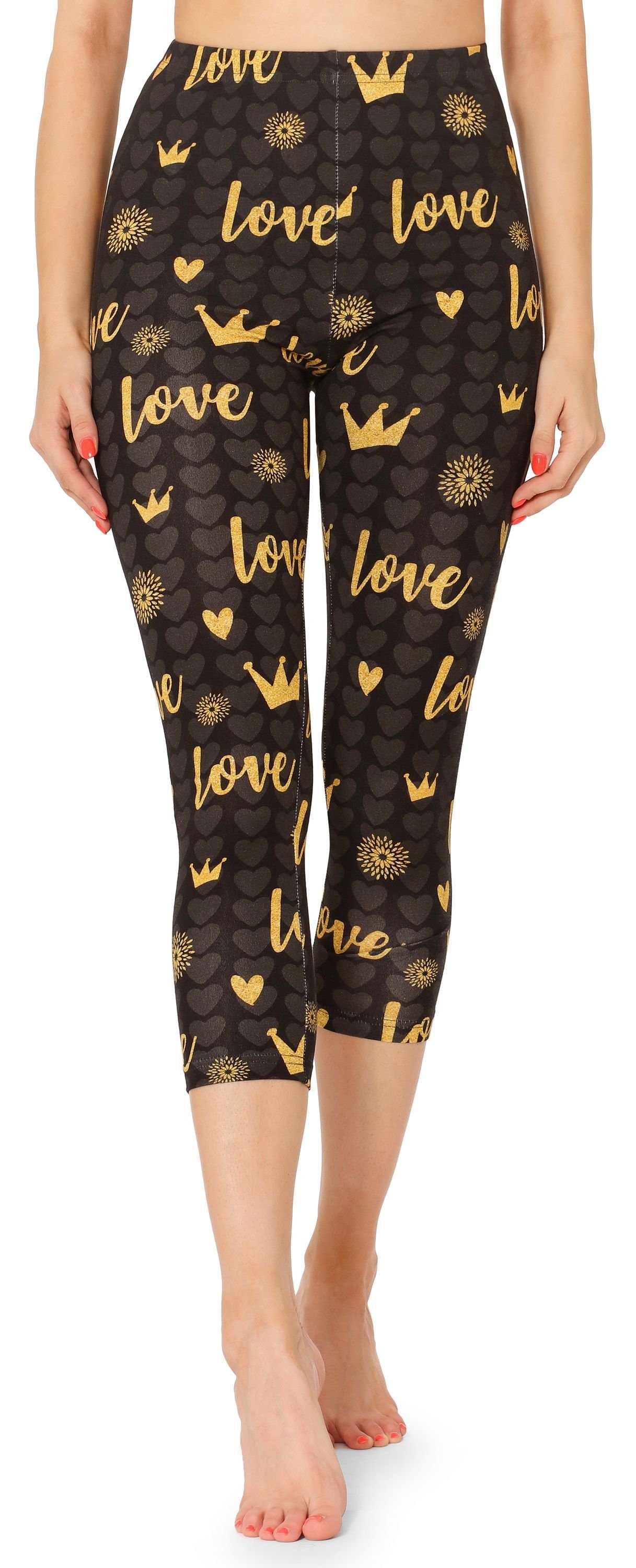 Merry Style Leggings Damen 3/4 Capri günstig online kaufen