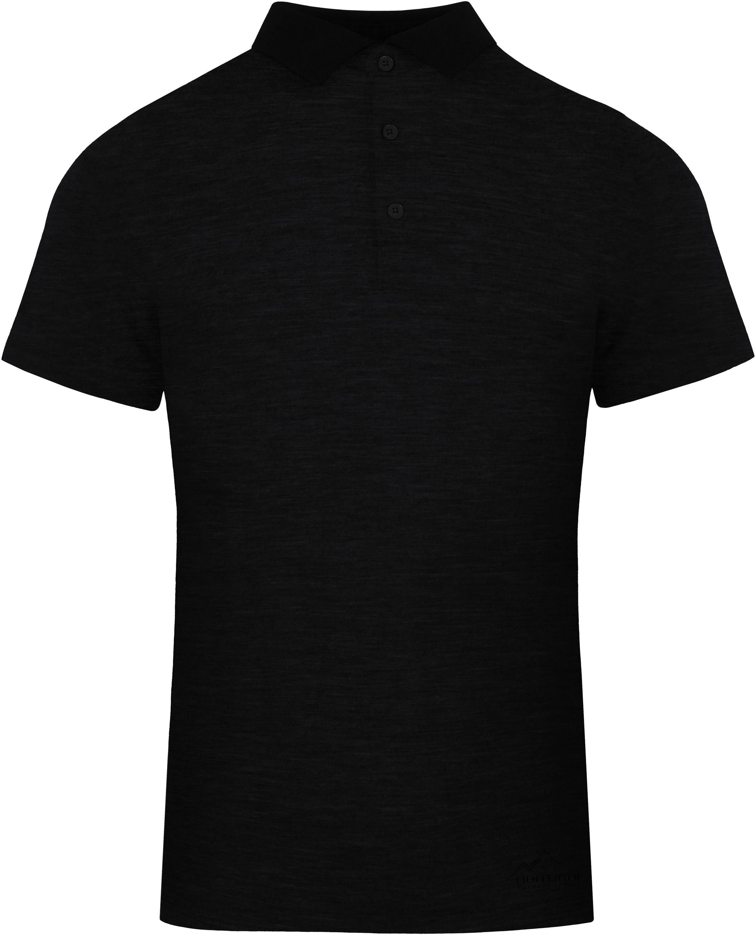 Kurzarmshirt Herren Merino Polo-Shirt Nowra