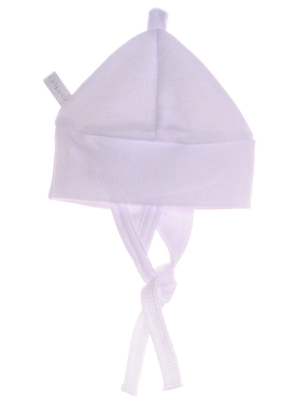 La Bortini Langarmshirt & Hose Baby Anzug in Weiß Mütze Schlupfhose Shirt aus reiner Baumwolle, 44 50 56 62 68 74 80