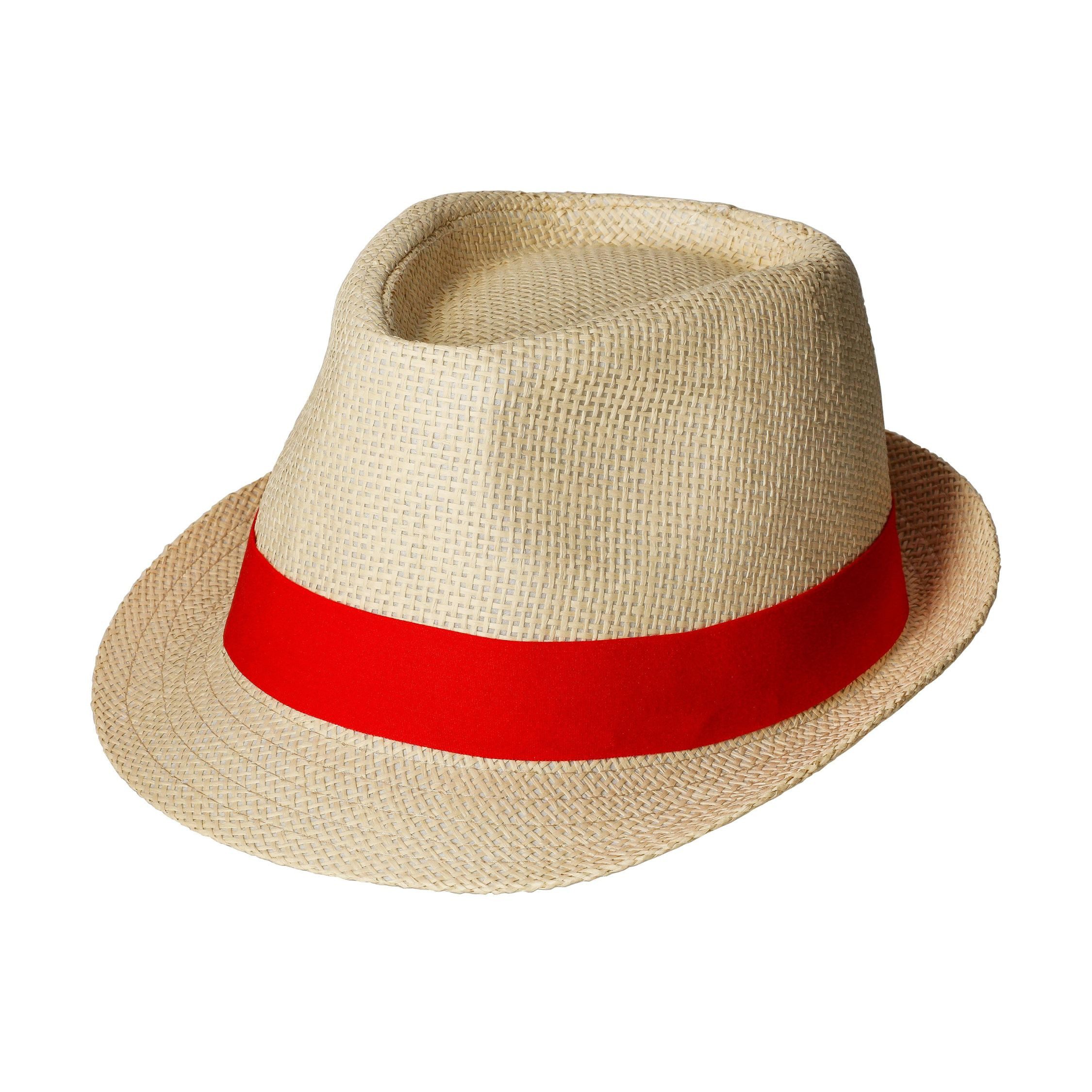 elasto Schirmmütze Sommerhut SALVADOR Sonnenhut Damen & Herren aus Papier/Stroh