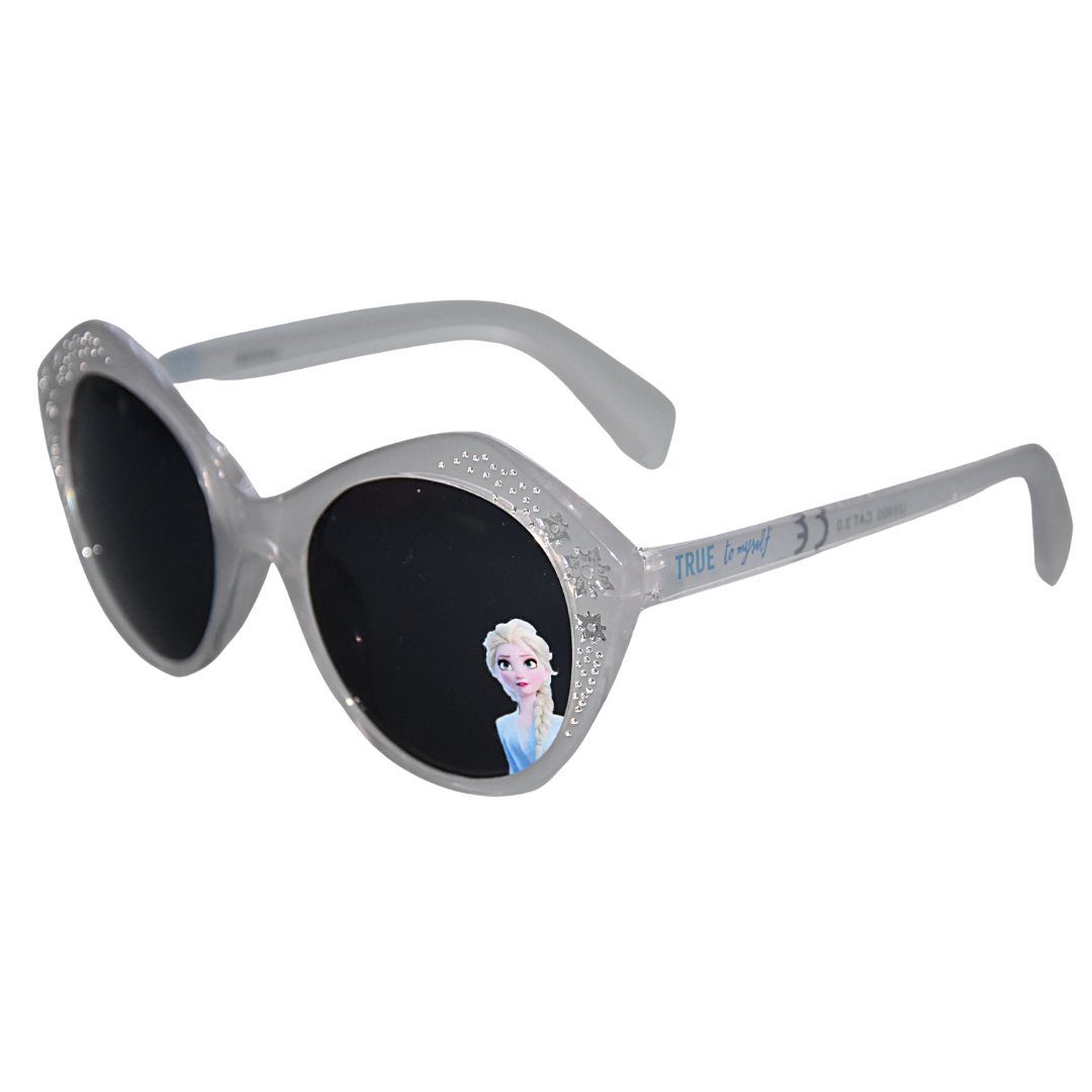 Disney Frozen Sonnenbrille Elsa Mädchenbrille mit Strass und 100% UV Schutz | Sonnenbrillen
