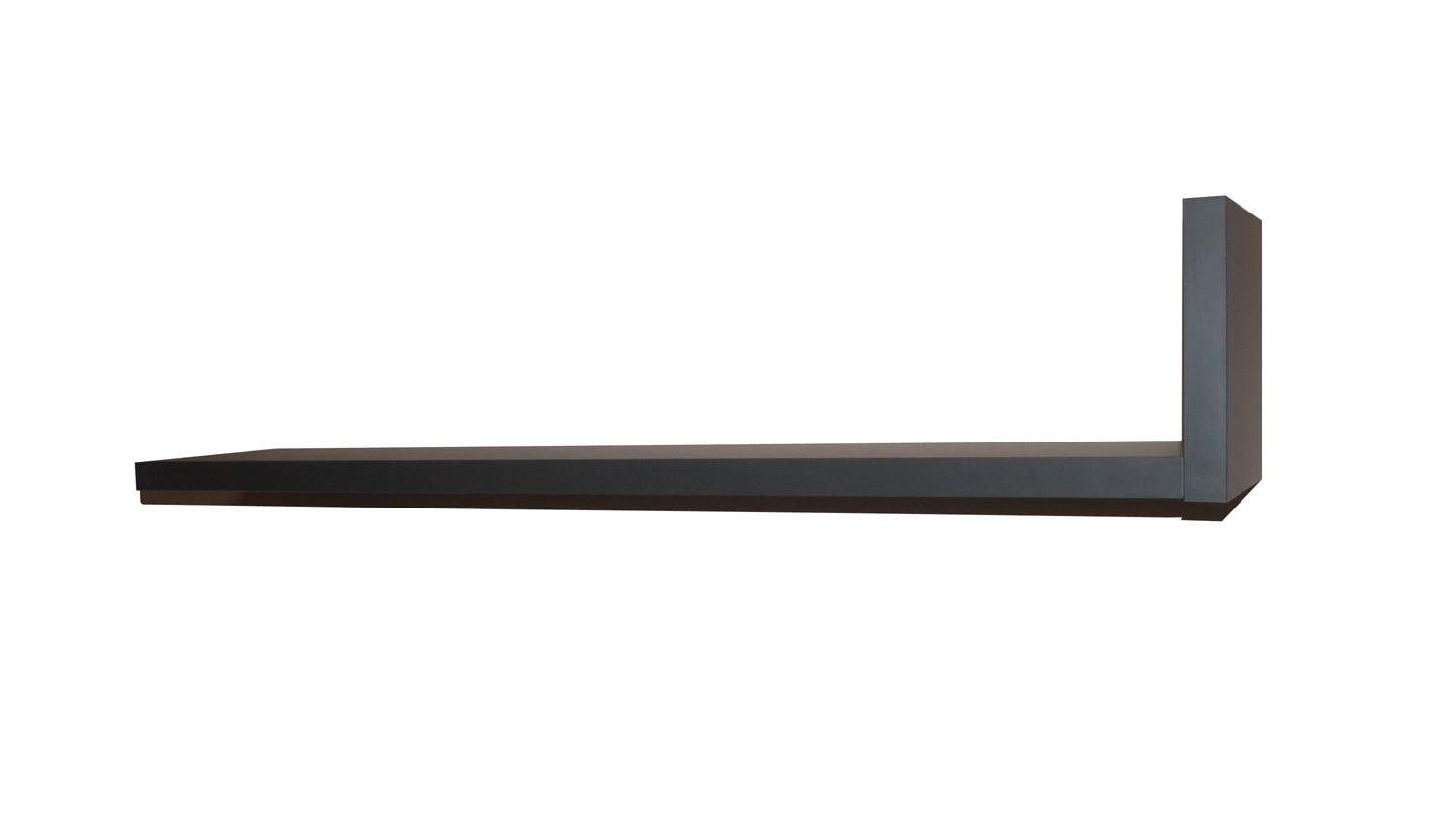 Bega Consult Wandboard Wandboard Bright Wandregal graphit mit 1 Ablage Länge 100 cm