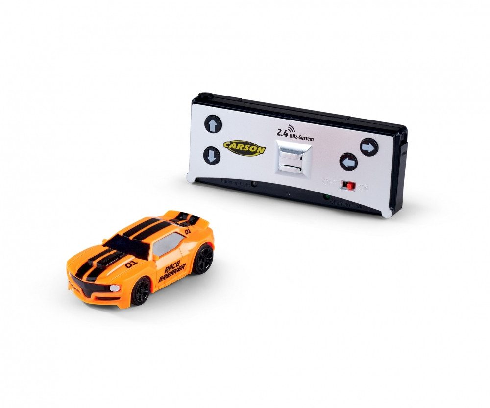 Carson RC Nano Racer Breaker 1:60 2,4GhzHz orange RC-Ladegerät