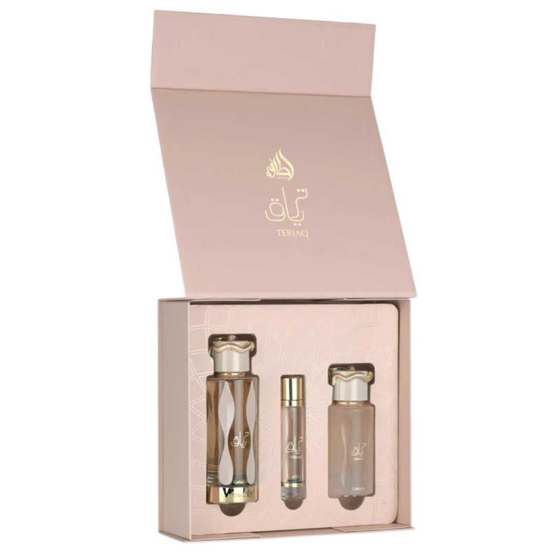 Lattafa Duft-Set Teriaq Eau de Parfum Gift Set, 3-tlg.