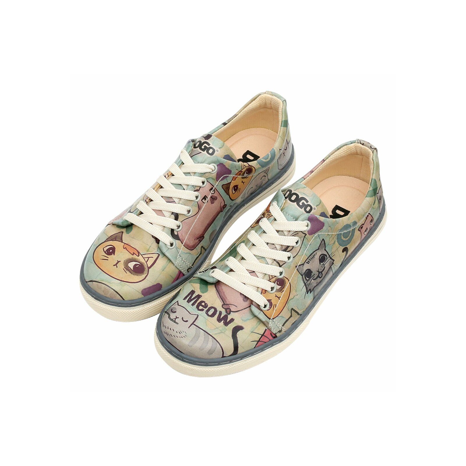 Classic Schnürsneaker Cats Of The World Damen Sneaker Sneaker