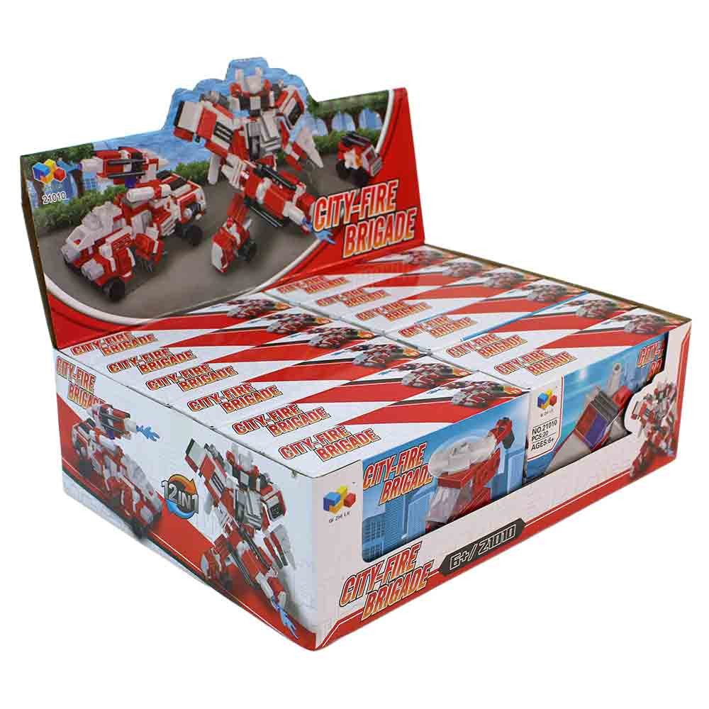 Rasehorn Spielzeug-Auto Feuerwehr Fahrzeuge Bausteine - günstig online kaufen