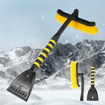 Dedom Schneeschieber Schneeschaufeln,Schneebürsten,Eiskratzer für Automobile,Abnehmbar