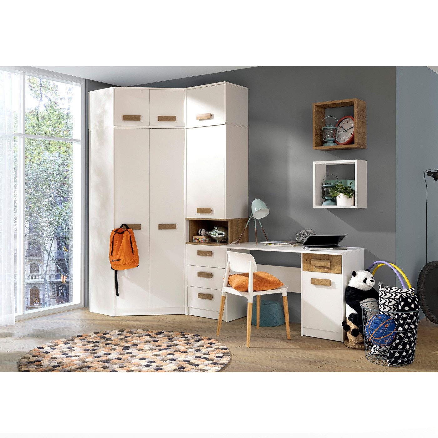 Marmex Möbel Jugendzimmer-Set Grant Set G11, Soft-Close-Funktion