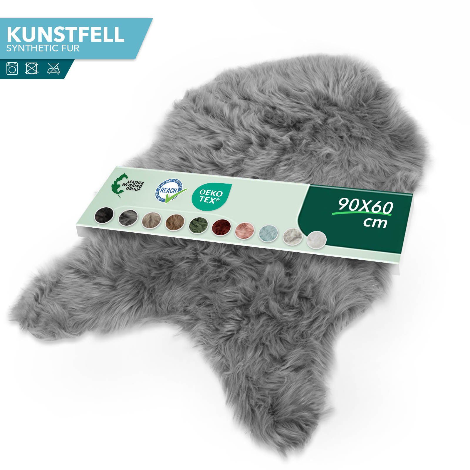 Karat Fellteppich Kunstfell Nelly, Kuschelig