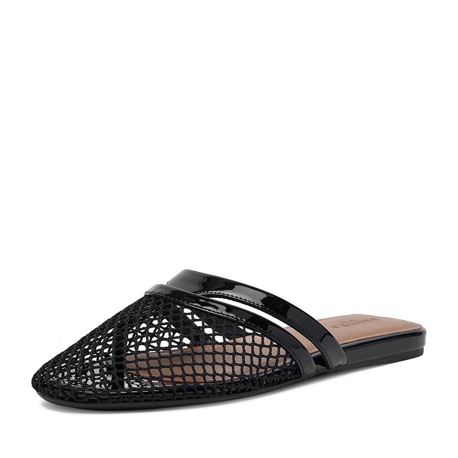 Badura Badura Damen-Flip-Flops Schwarz Badepantolette