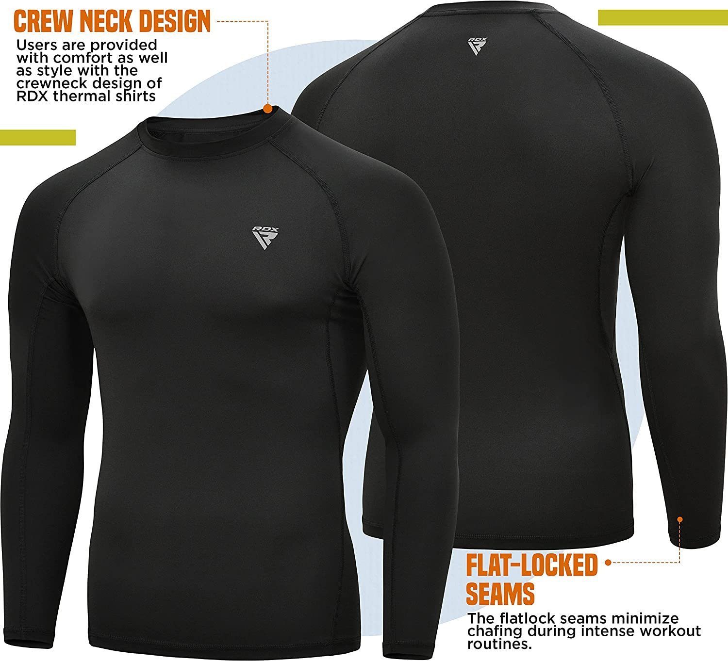 RDX Sports Thermohemd RDX Compression Rash Guard, Funktionsunterwäsche Ther günstig online kaufen