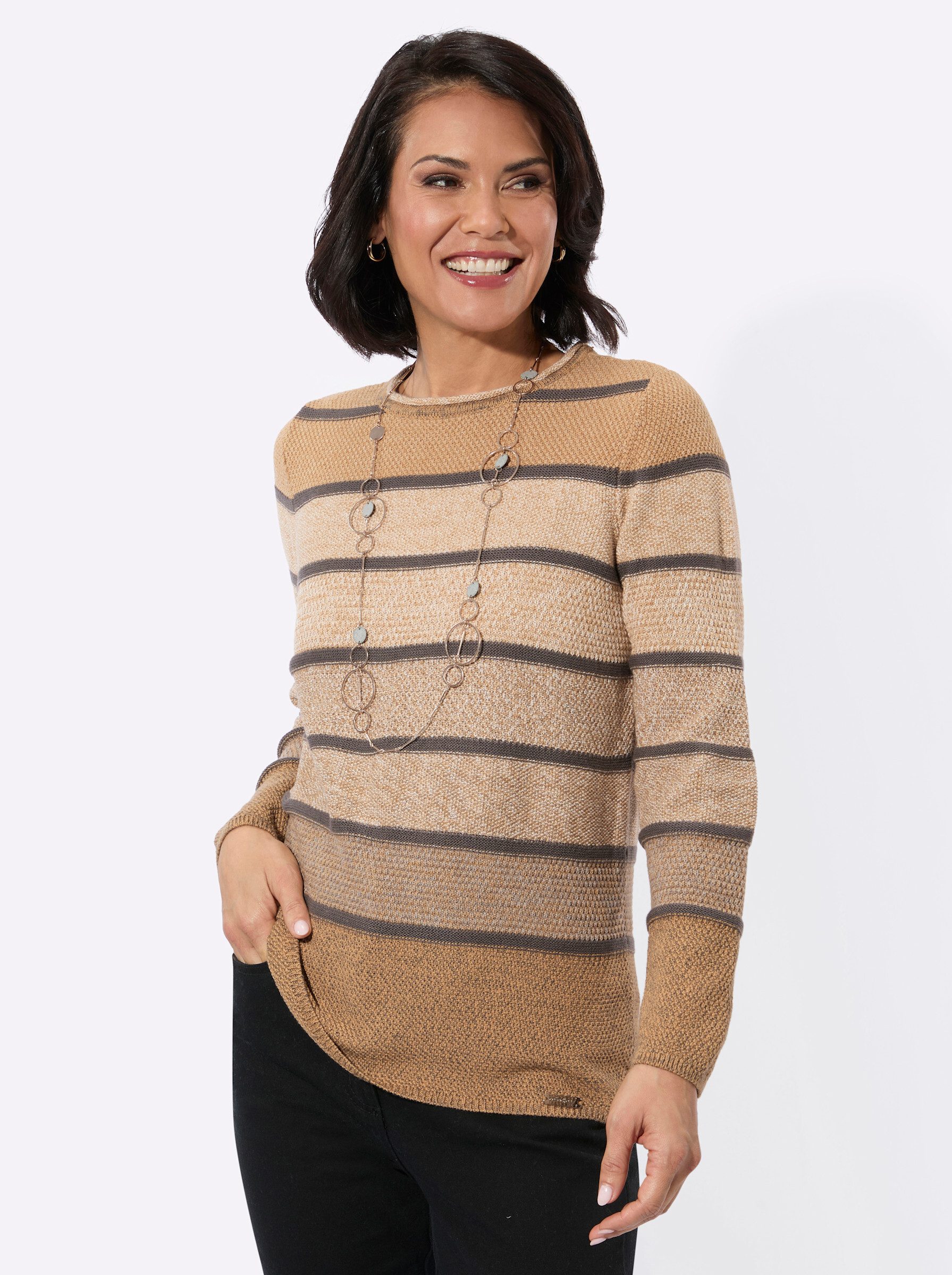 Witt Strickpullover Pullover Langarm günstig online kaufen