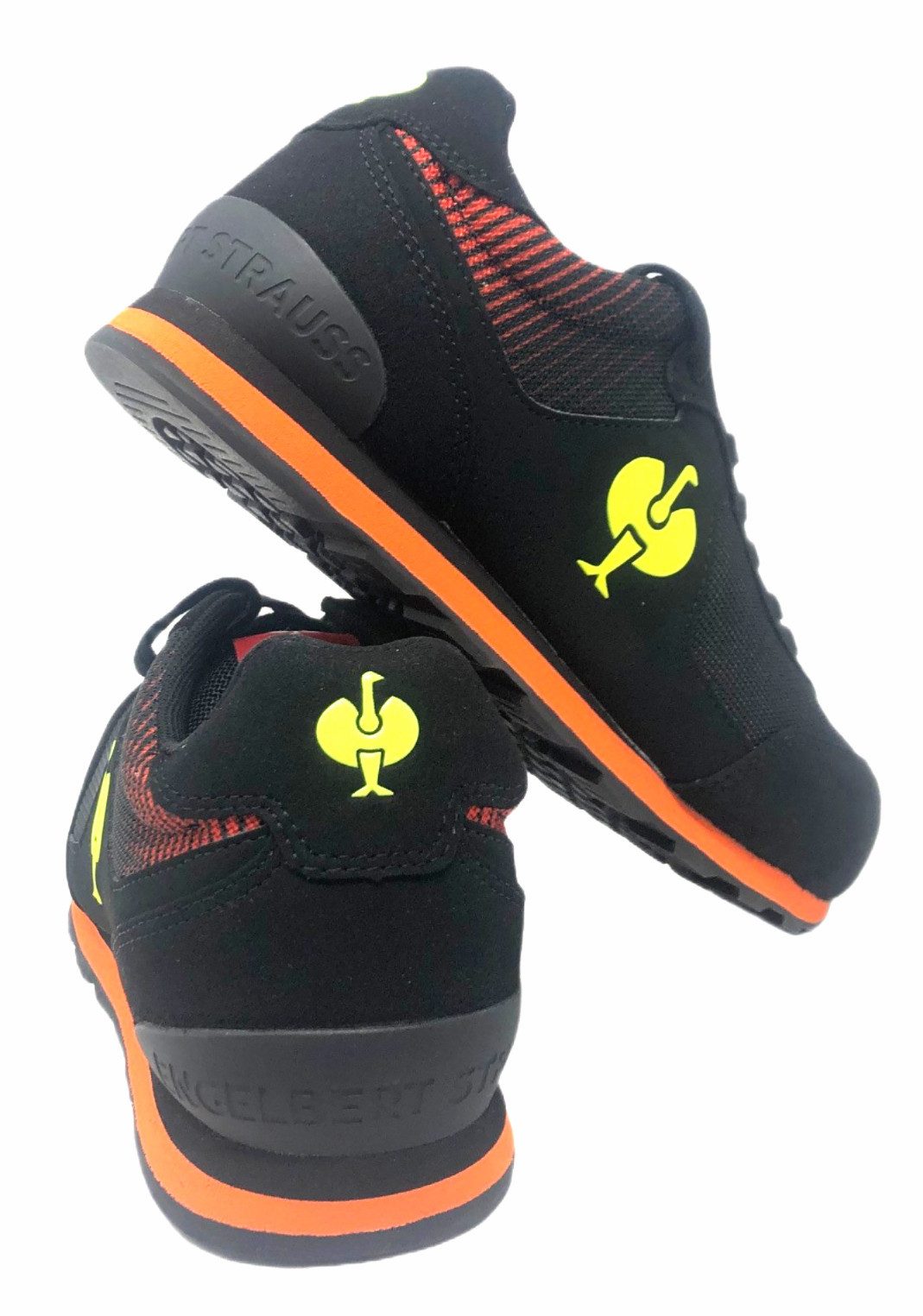 Engelbert Strauss S1 Sicherheitshalbschuhe e.s. Sirius II Stahlkappe schwarz/warngelb Sicherheitsschuh Stahlkappe 200 Joule