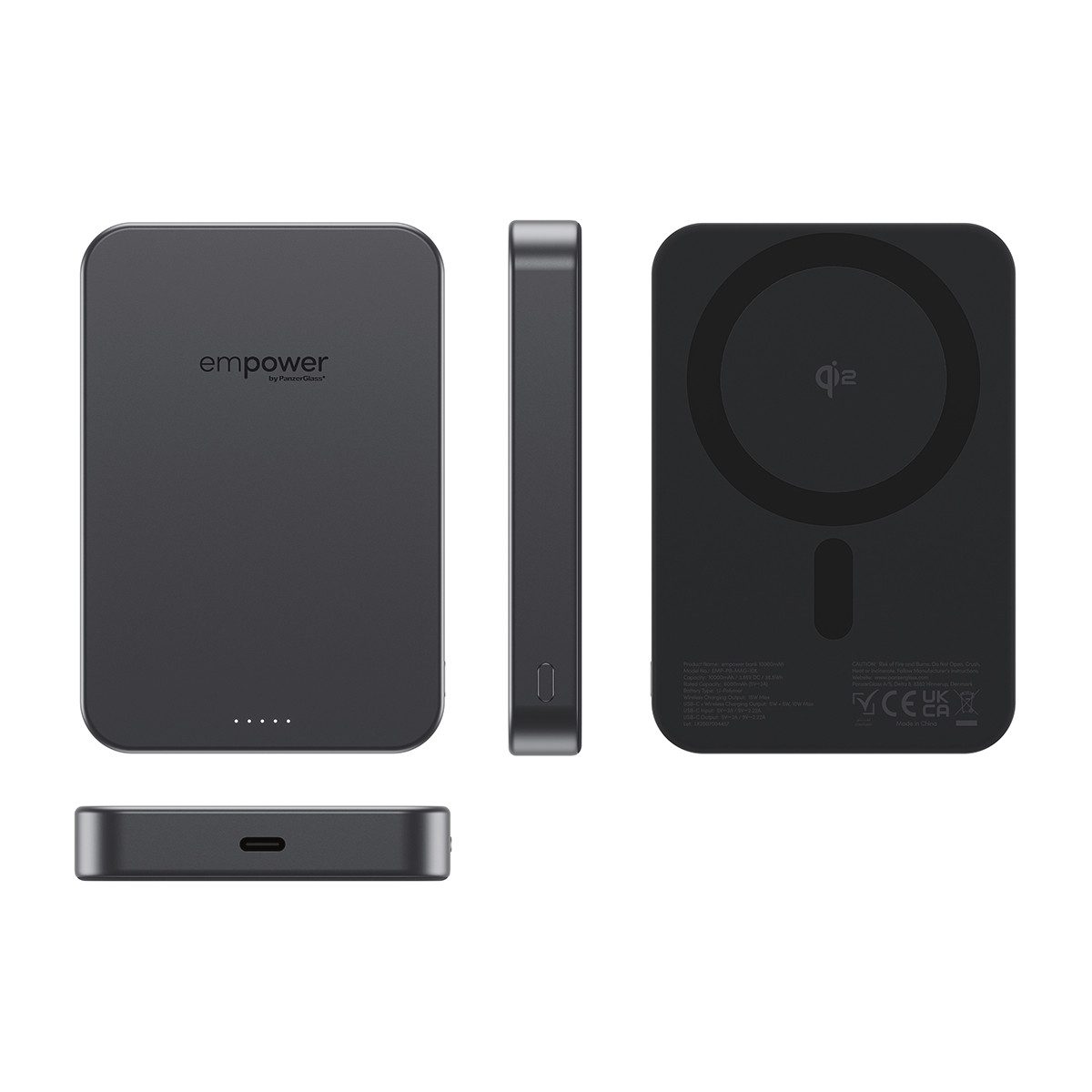 empower by PanzerGlass empower Bank 10000 mAh Powerbank empower Bank 10000mAh Space Black
