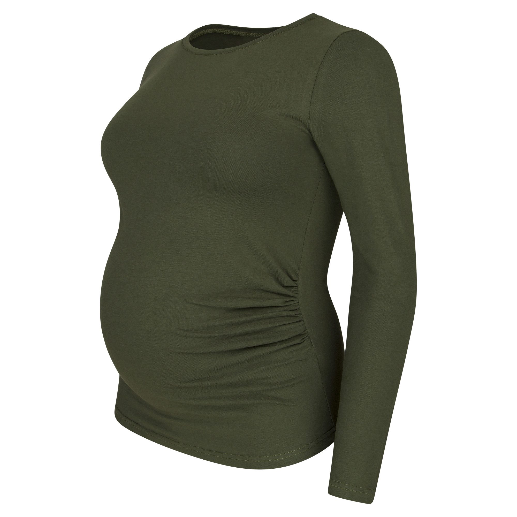 M.M.C. Umstandsshirt Langarm Basic Umstandsmode (3-tlg)