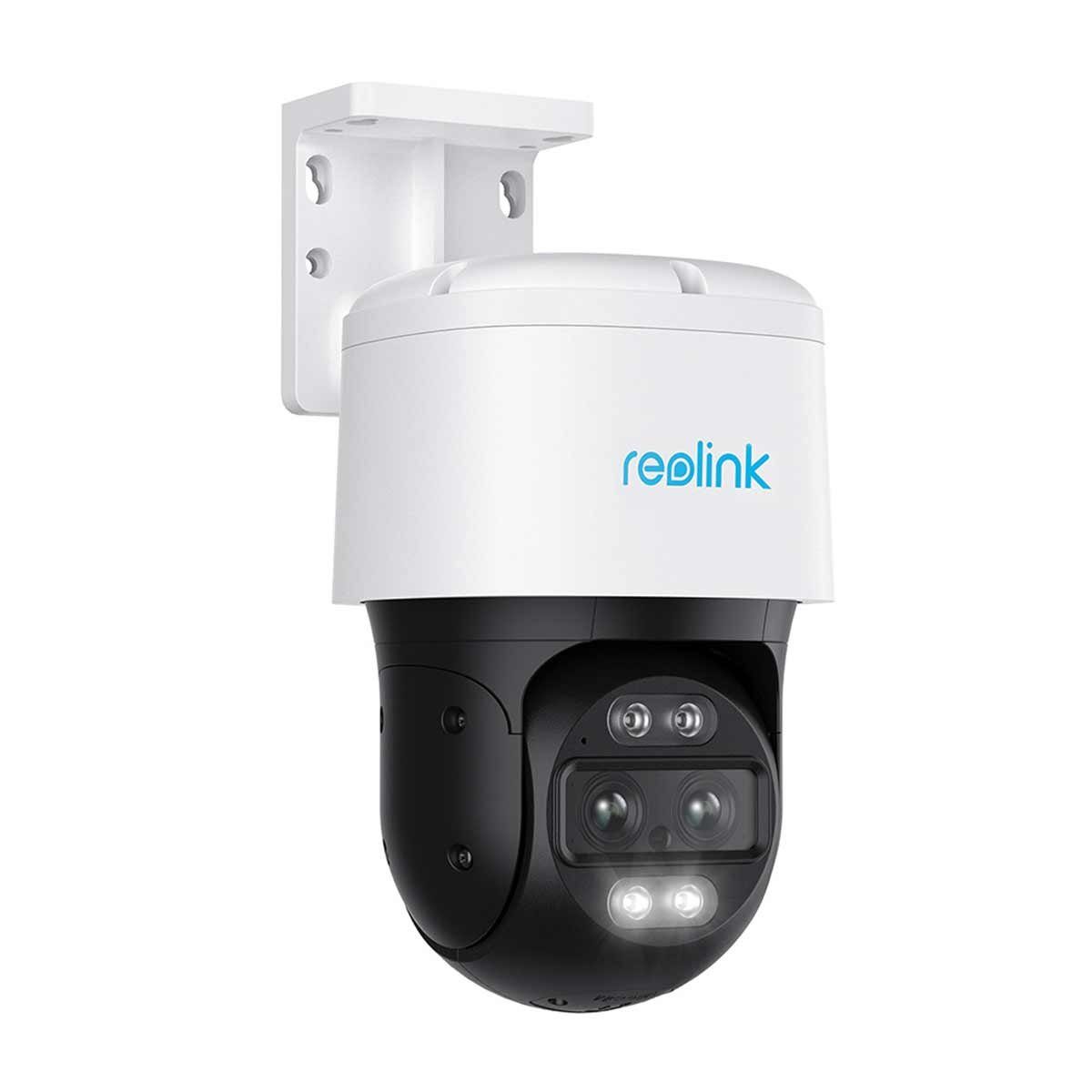 Reolink TrackMix PoE intelligente 4K PTZ Überwachungskamera (mit zwei Objektiven, Dual Tracking, Automatische Verfolgung, Zwei-Wege-Audio, Wetterfest)