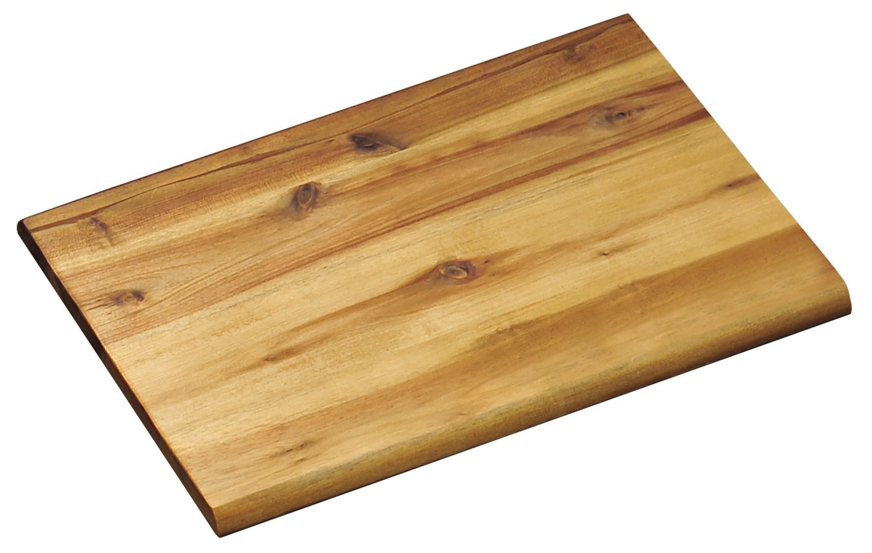 Kesper Frühstücksbrett Brotzeit, Akazie, Brotzeitbrett rechteckig, 32 x 21 x 1 cm