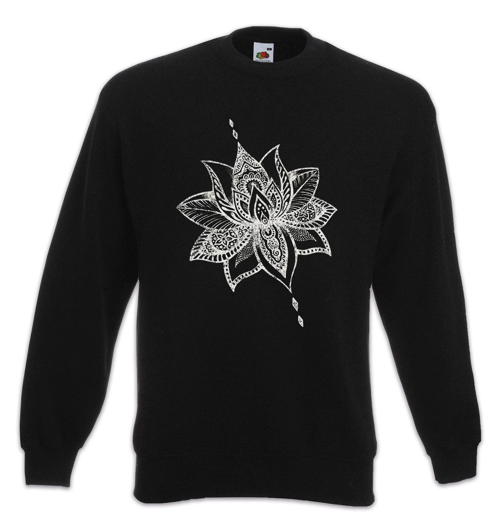 Sweatshirt Tattoo Flower Sweatshirt Blume Pflanze Plant Art Tattooist Tättowierer