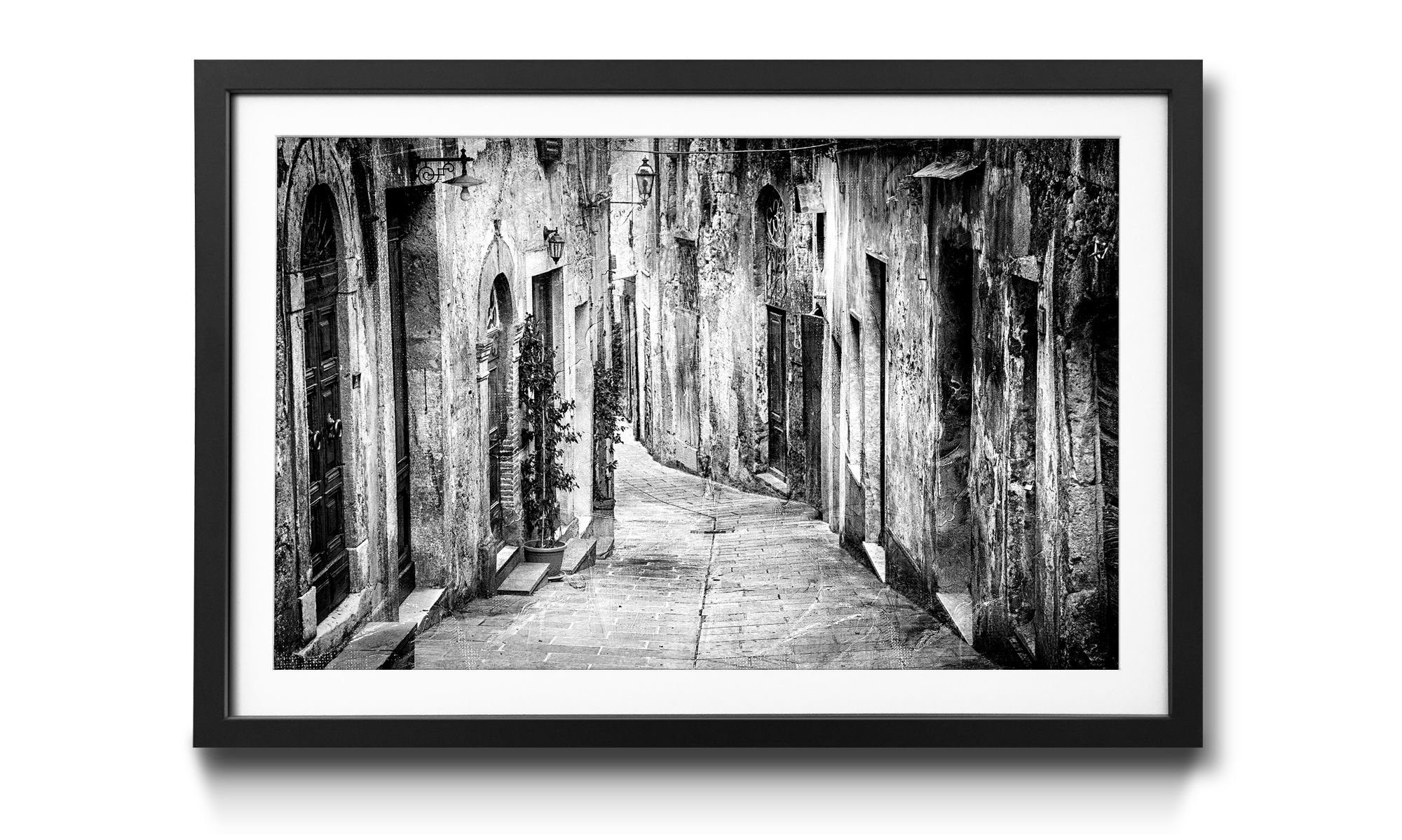 WandbilderXXL Kunstdruck Charming Old Streets, Städte, Wandbild, in 4 Größen erhältlich