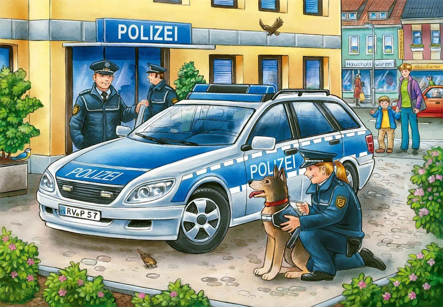 Ravensburger Puzzle Polizei und Feuerwehr. Puzzle günstig online kaufen