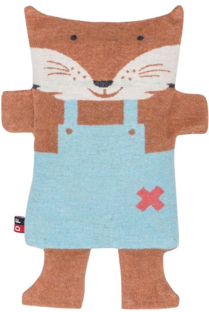DAVID FUSSENEGGER Dinkelkörnerkissen Körnerkissen 'Fuchs' 16 x 29 cm Terracotta