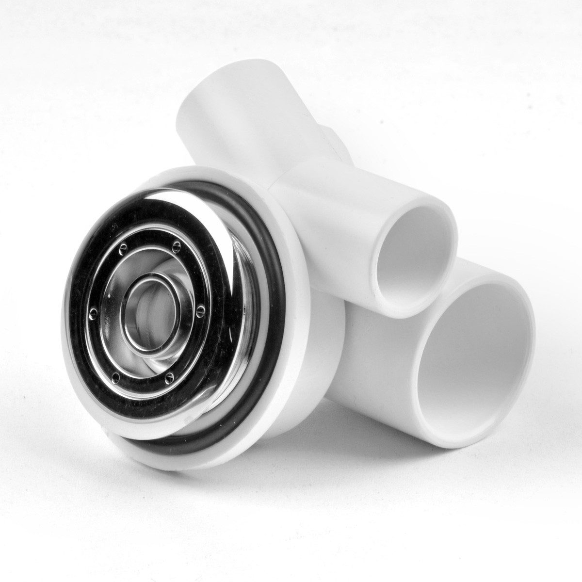AQUADE Massagedüse Seitendüse Ø50mm, 1-St., Wasserdüse verchromt für Whirlpool, Jacuzzi