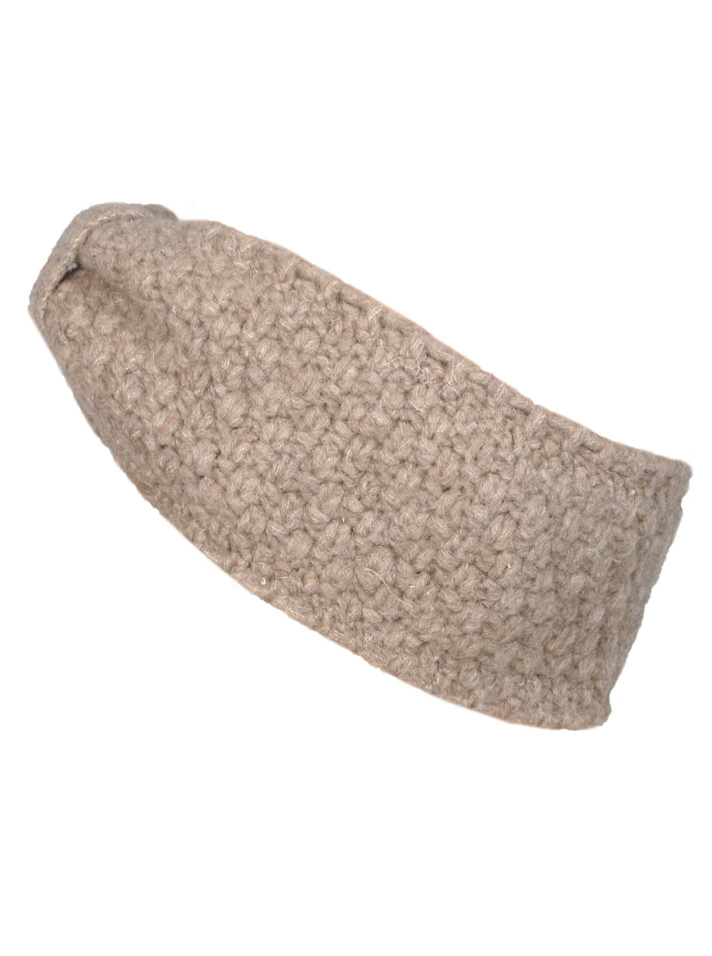 Zwillingsherz Stirnband "Muster" mit Muster, Knoten und Wollanteil günstig online kaufen