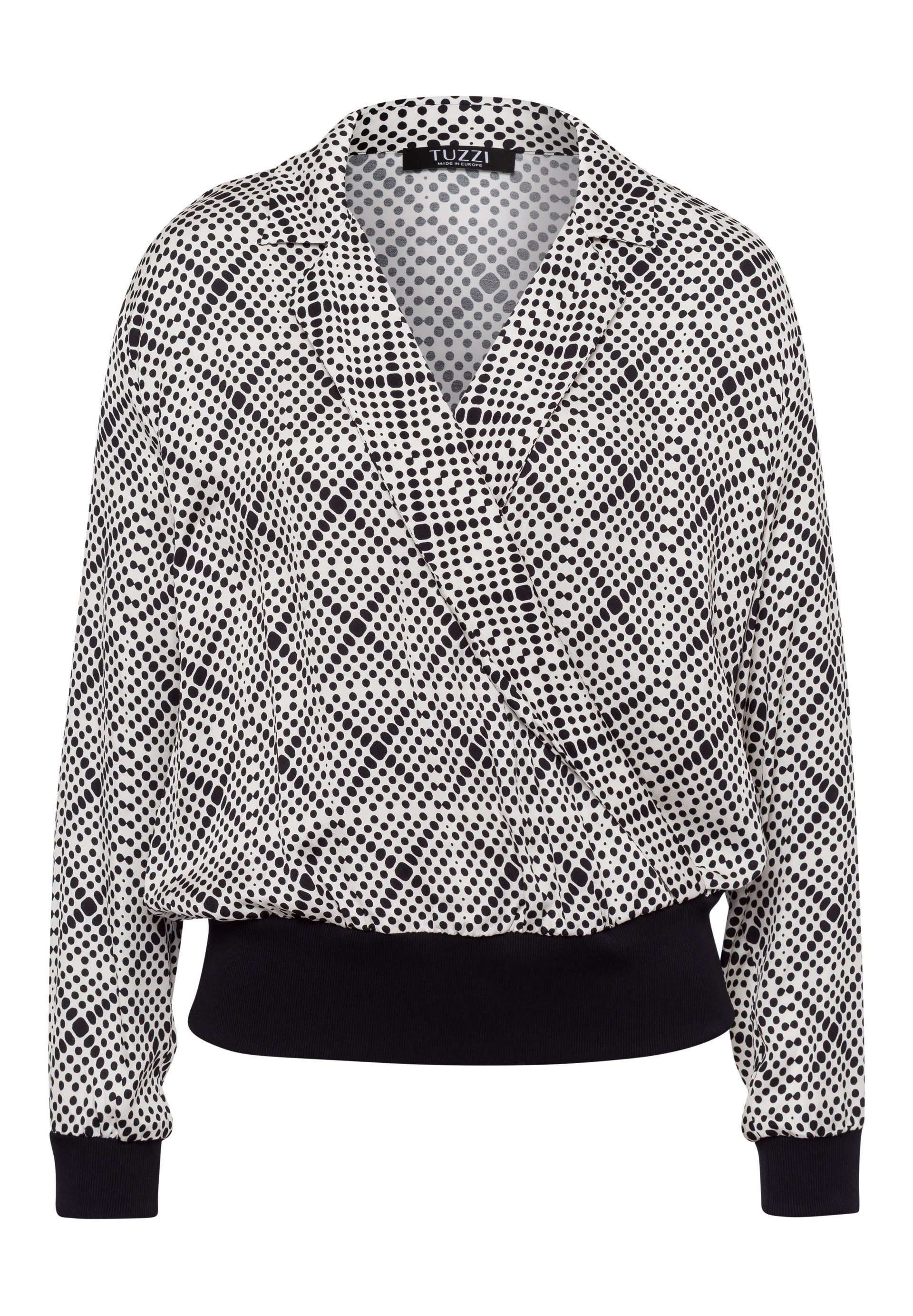 TUZZI Langarmbluse in Wickeloptik günstig online kaufen