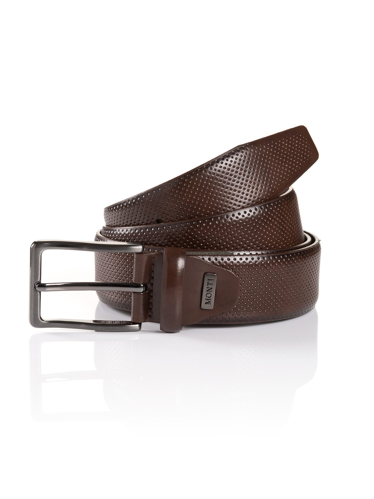 MONTI Ledergürtel CAMBRIDGE 3,5 cm breit, günstig online kaufen