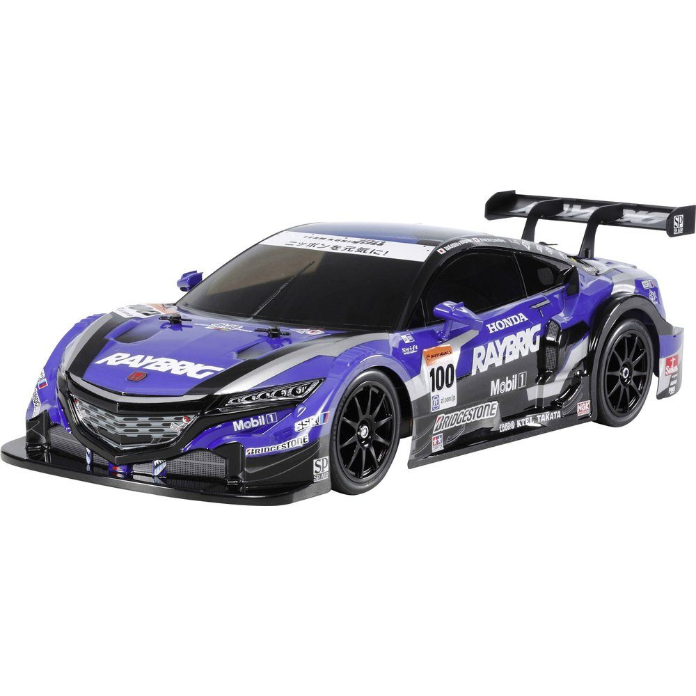Tamiya RC-Auto Tamiya TT-02 Raybrig NSX Concept-GT Brushed 1:10 RC Modellauto Elektr
