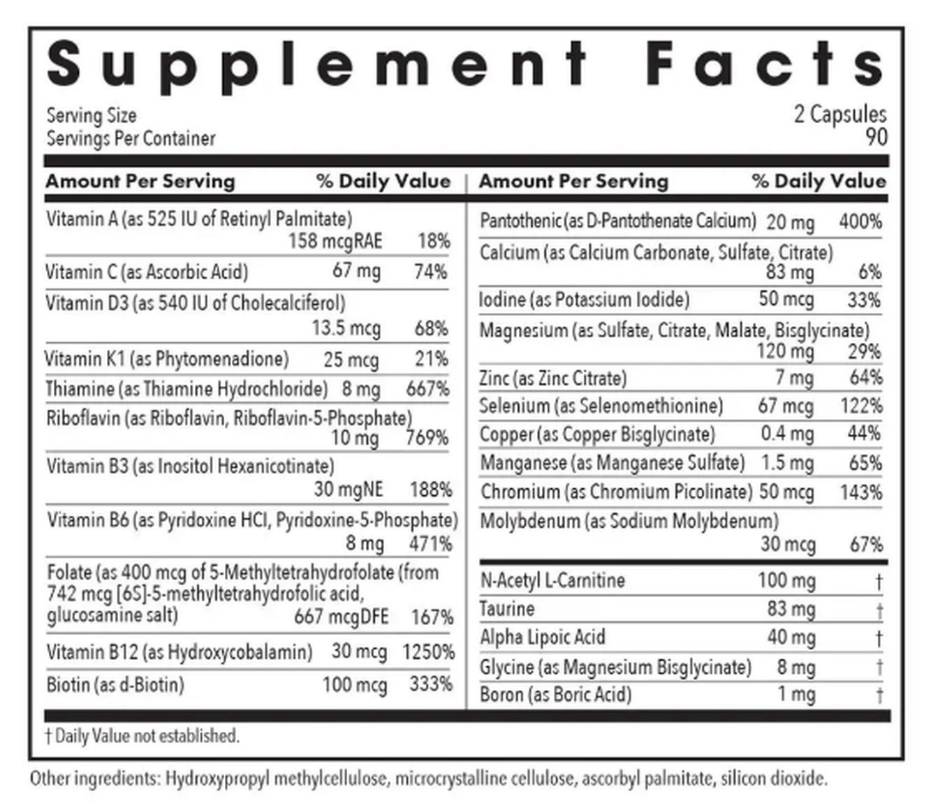 Allergy Research Group Allergy Research Group MVM-A- 180 veg. Kapseln Kapseln