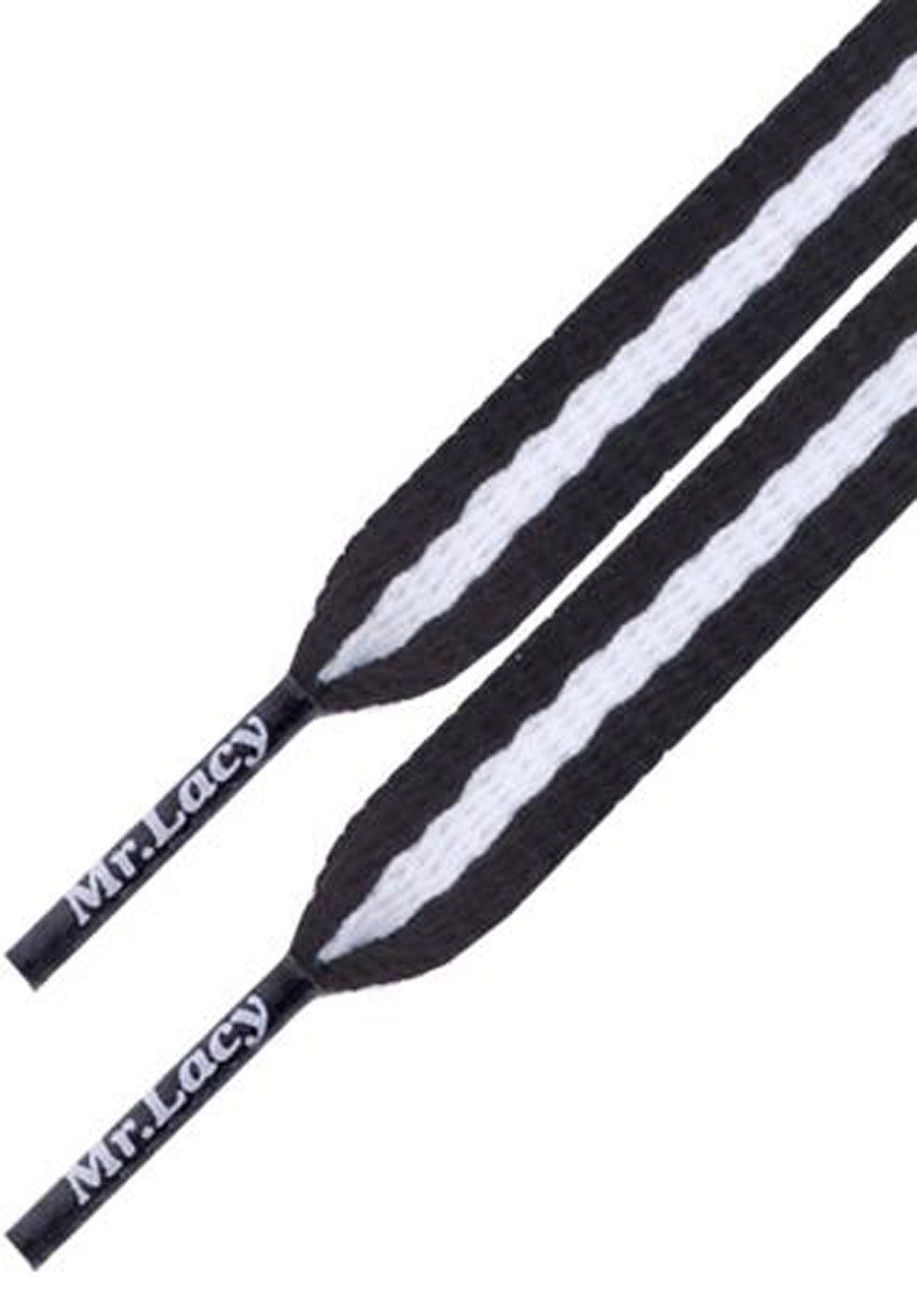 Mr. Lacy Schnürsenkel Stripies - Flache Sneaker Laces - 130 cm günstig online kaufen